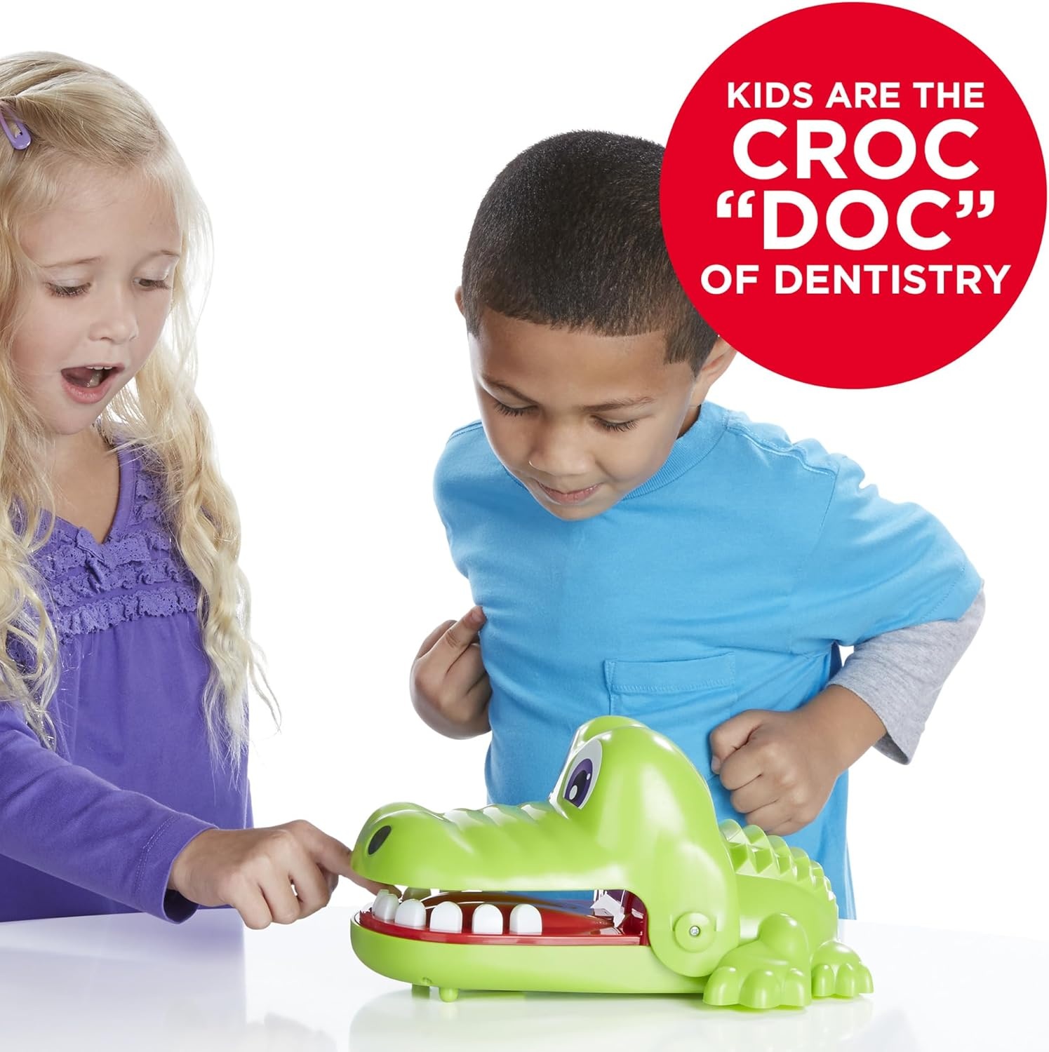 image:imageHasbro Gaming Crocodile Dentist Kids Board Game Ages 4 and Up Amazon ExclusiveGame