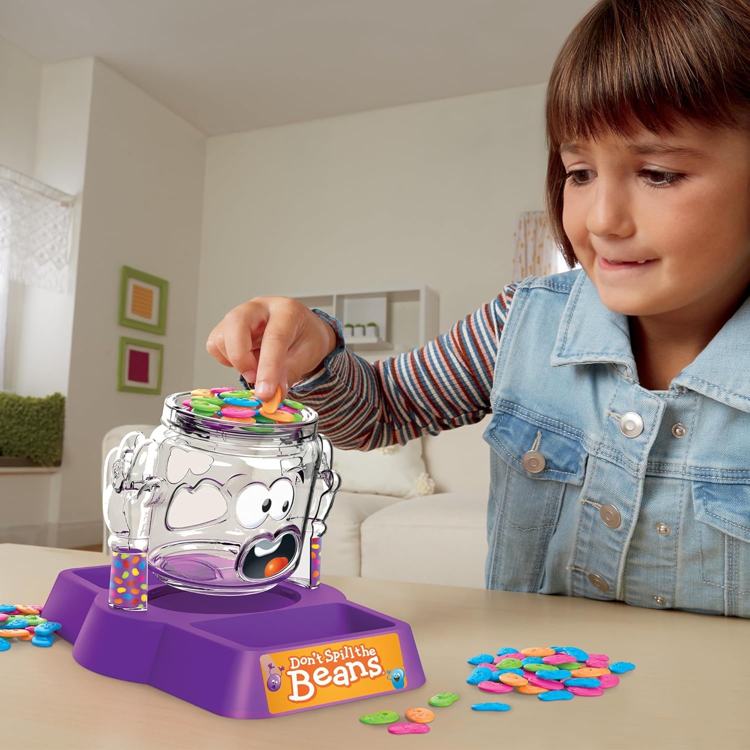 image:imageHasbro Gaming Dont Spill The Beans Game for Kids Easy and Fun Balancing Game for Children Ages 3 and Up Easter Gifts for Boys and Girls Preschool Games for 2 Players Kids Board Games7875 x 25 x 105 inches