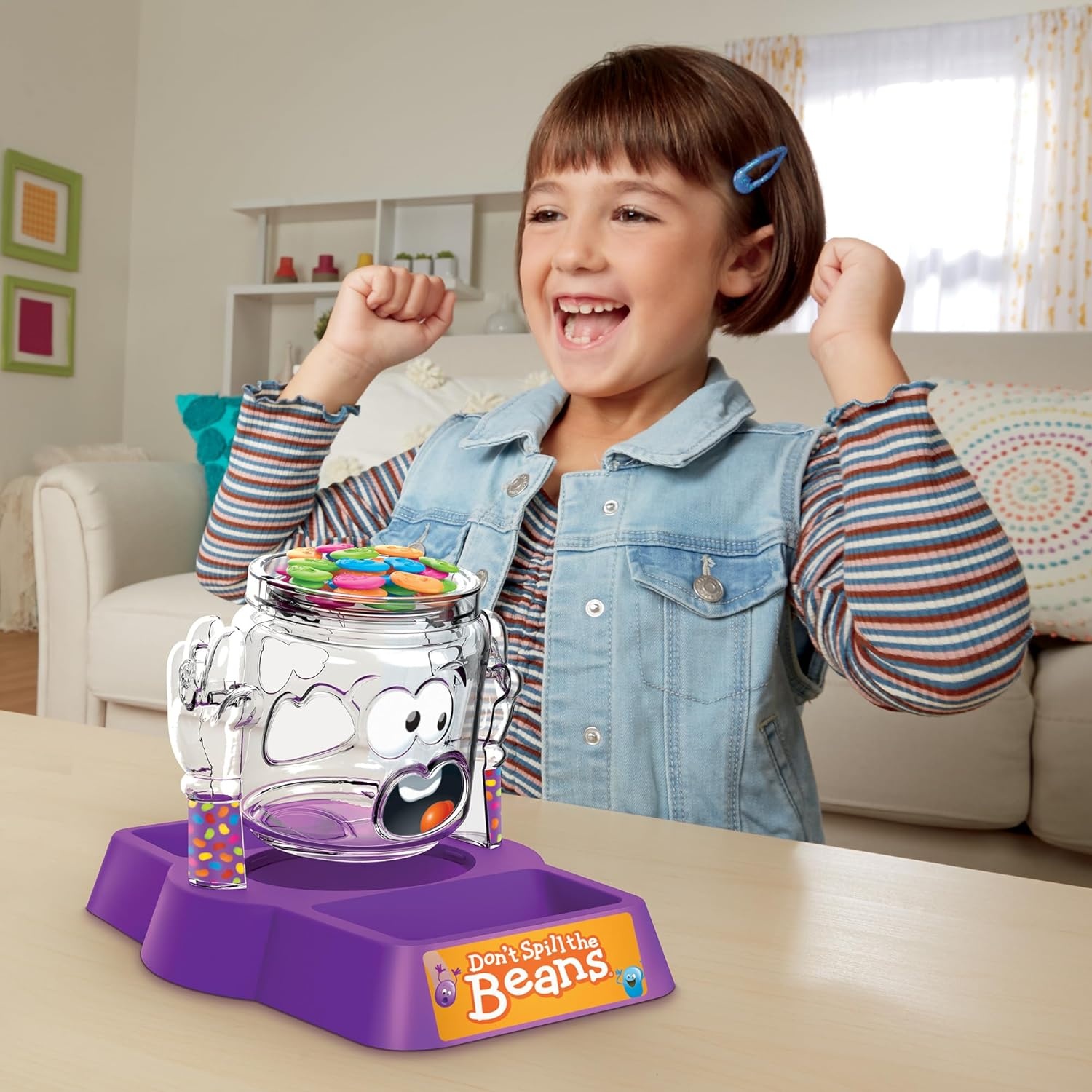 image:imageHasbro Gaming Dont Spill The Beans Game for Kids Easy and Fun Balancing Game for Children Ages 3 and Up Easter Gifts for Boys and Girls Preschool Games for 2 Players Kids Board Games7875 x 25 x 105 inches
