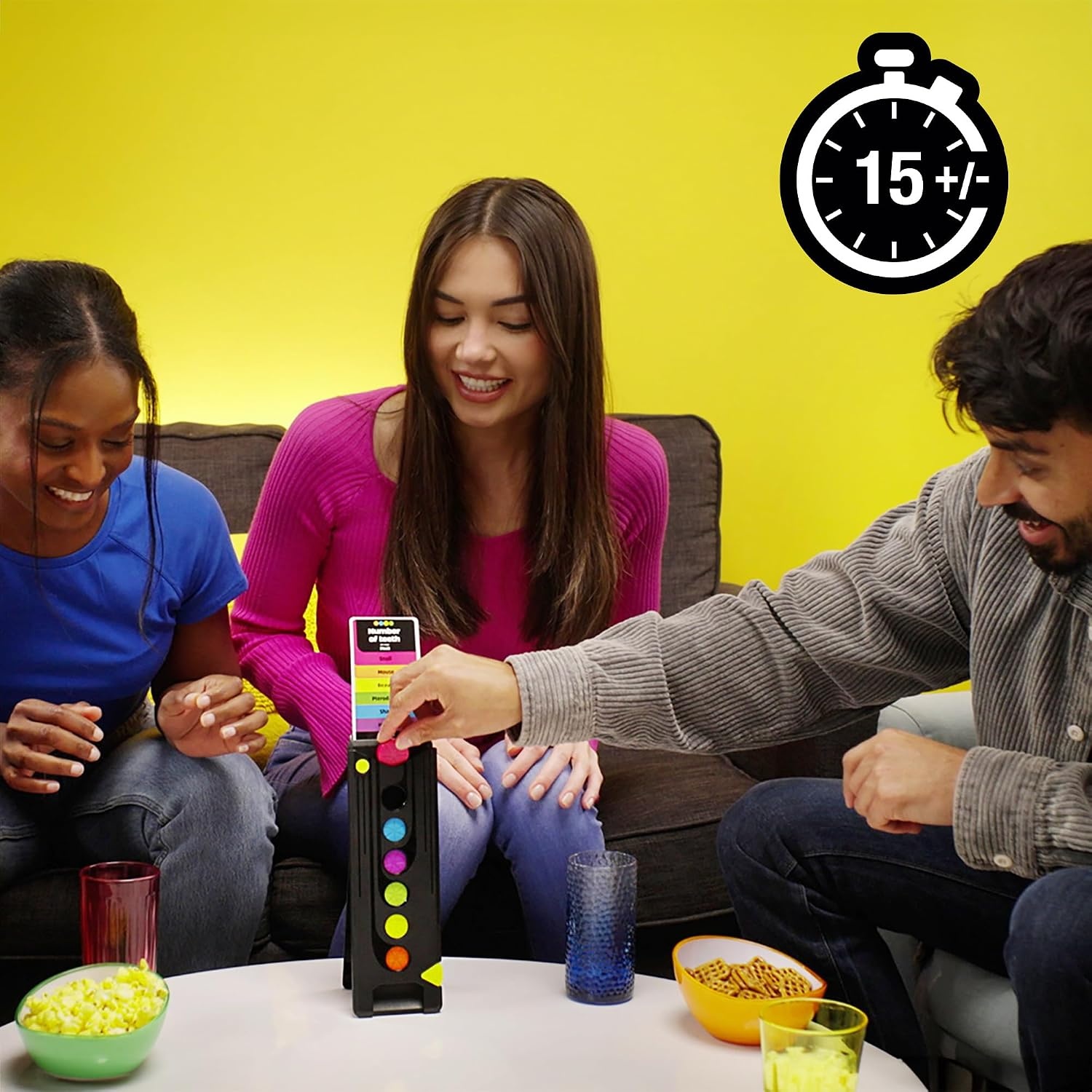 image:imageHasbro Gaming Drop Trivia Game Electronic Party Game with Voice and Sounds Ages 13 2 or More Players 15 Mins from Trivial Pursuit Party Board GamesDrop Trivia