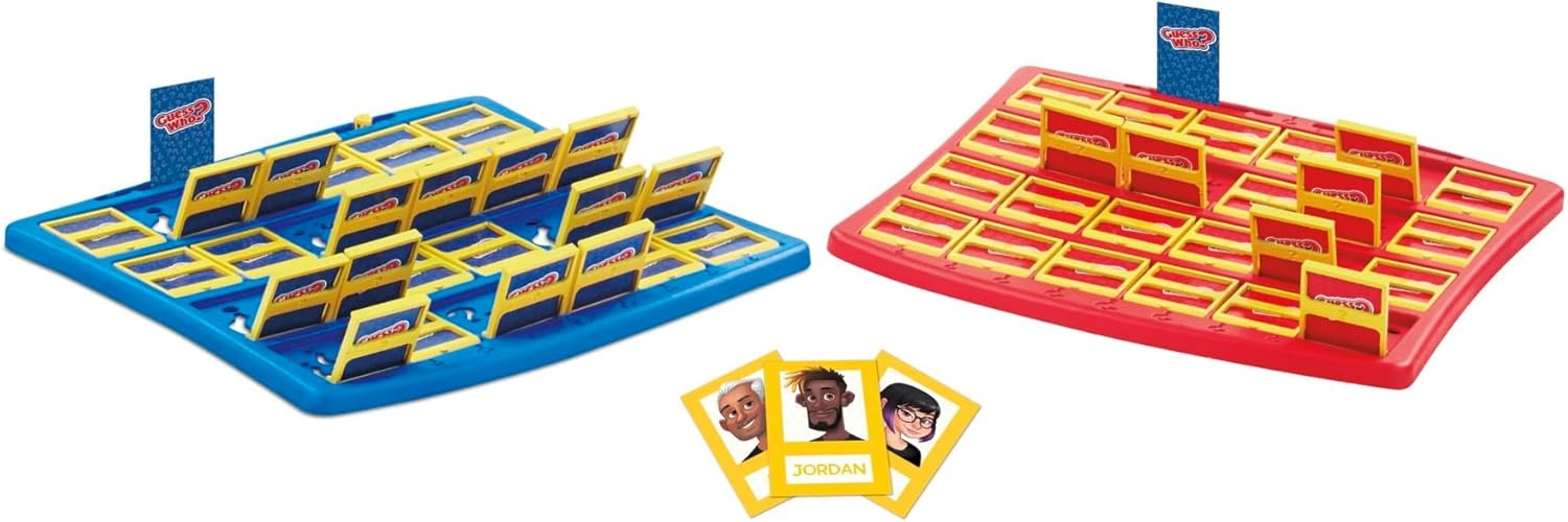 image:imageHasbro Gaming Guess Who Board Game with People and Pets Cards The Original Guessing Game for Kids Ages 6 and Up Easter Gifts for Boys and Girls Amazon Exclusive