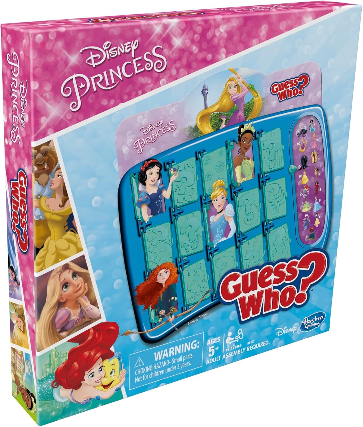 image:imageHasbro Gaming Guess Who Disney Princess Edition Kids Board Game Fun Game for Families and Kids Ages 5 and Up Easter Gifts for Boys and Girls Preschool Games Amazon Exclusive