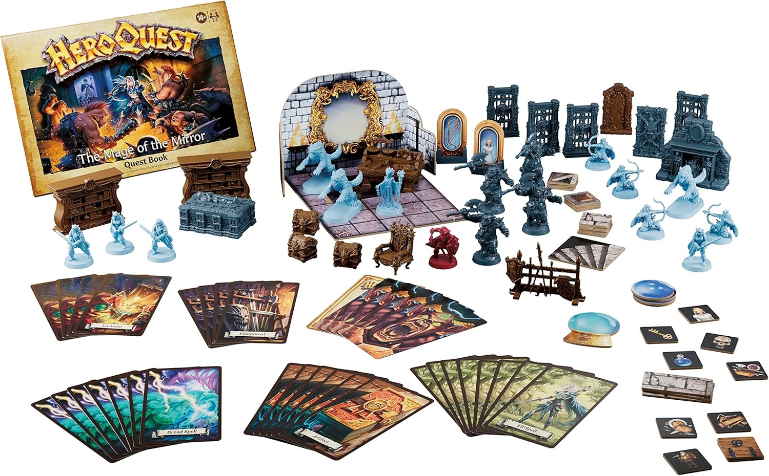 image:imageHasbro Gaming Heroquest The Mage of The Mirror Quest Pack Roleplaying Game for Ages 14 Requires HeroQuest Game System to Play
