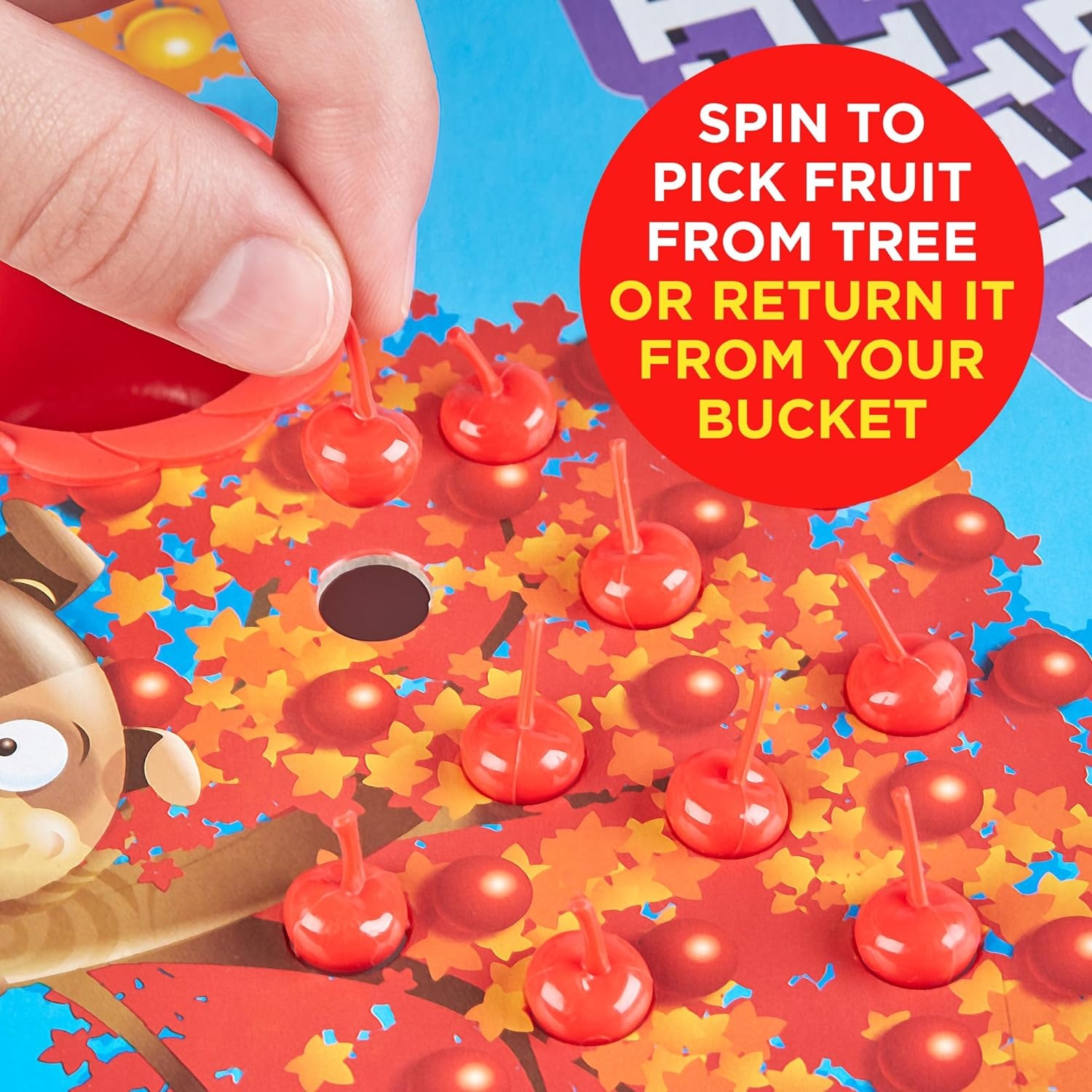 image:imageHasbro Gaming Hi Ho CherryO Board Game for 2 to 4 Players Kids Ages 3 and Up Amazon Exclusive