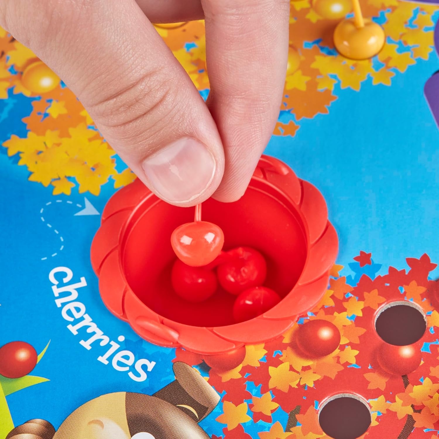 image:imageHasbro Gaming Hi Ho CherryO Board Game for 2 to 4 Players Kids Ages 3 and Up Amazon Exclusive