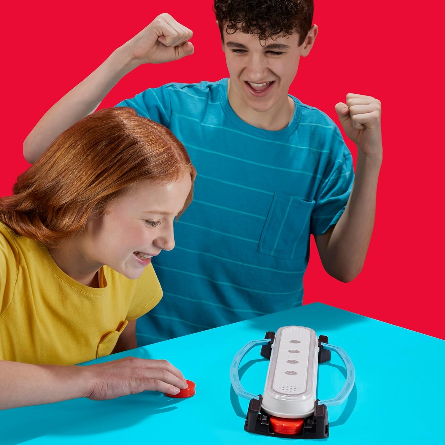 image:imageHasbro Gaming Hypershot Electronic Tabletop Hockey Game 5 Games in 1 Music Lights and Sounds Ages 8 and Up for 1 to 2 Players Kids Board Games