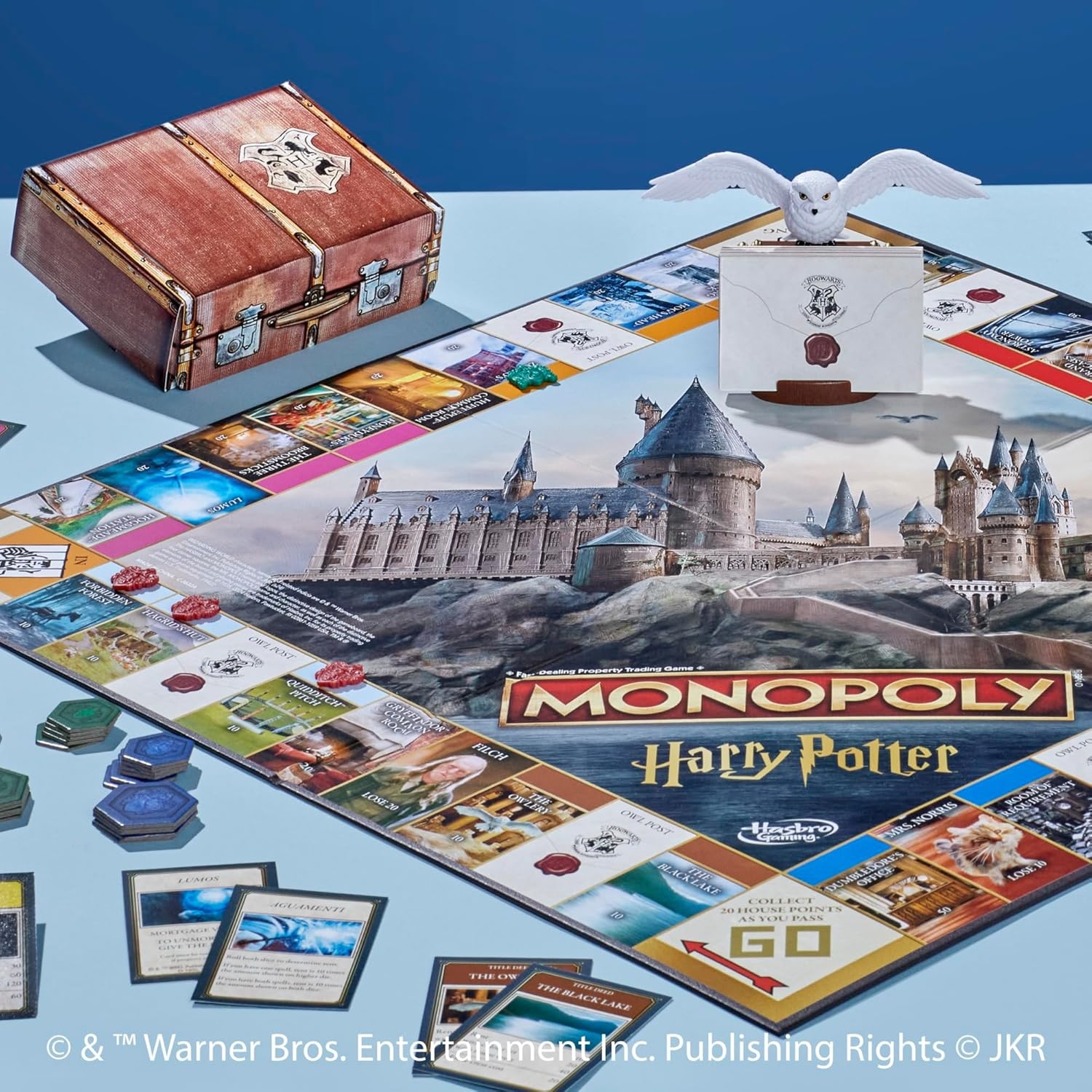 image:imageHasbro Gaming Monopoly Harry Potter Edition Board Game A Magical Adventure at Hogwarts Ages 8 and Up 2 to 6 Players Family Games Gifts for Kids and Adults