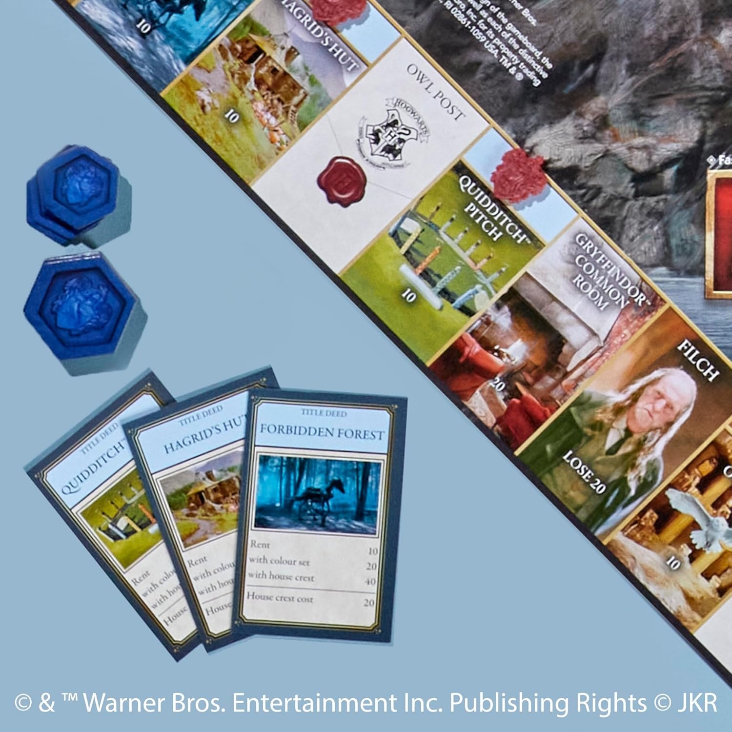 image:imageHasbro Gaming Monopoly Harry Potter Edition Board Game A Magical Adventure at Hogwarts Ages 8 and Up 2 to 6 Players Family Games Gifts for Kids and Adults