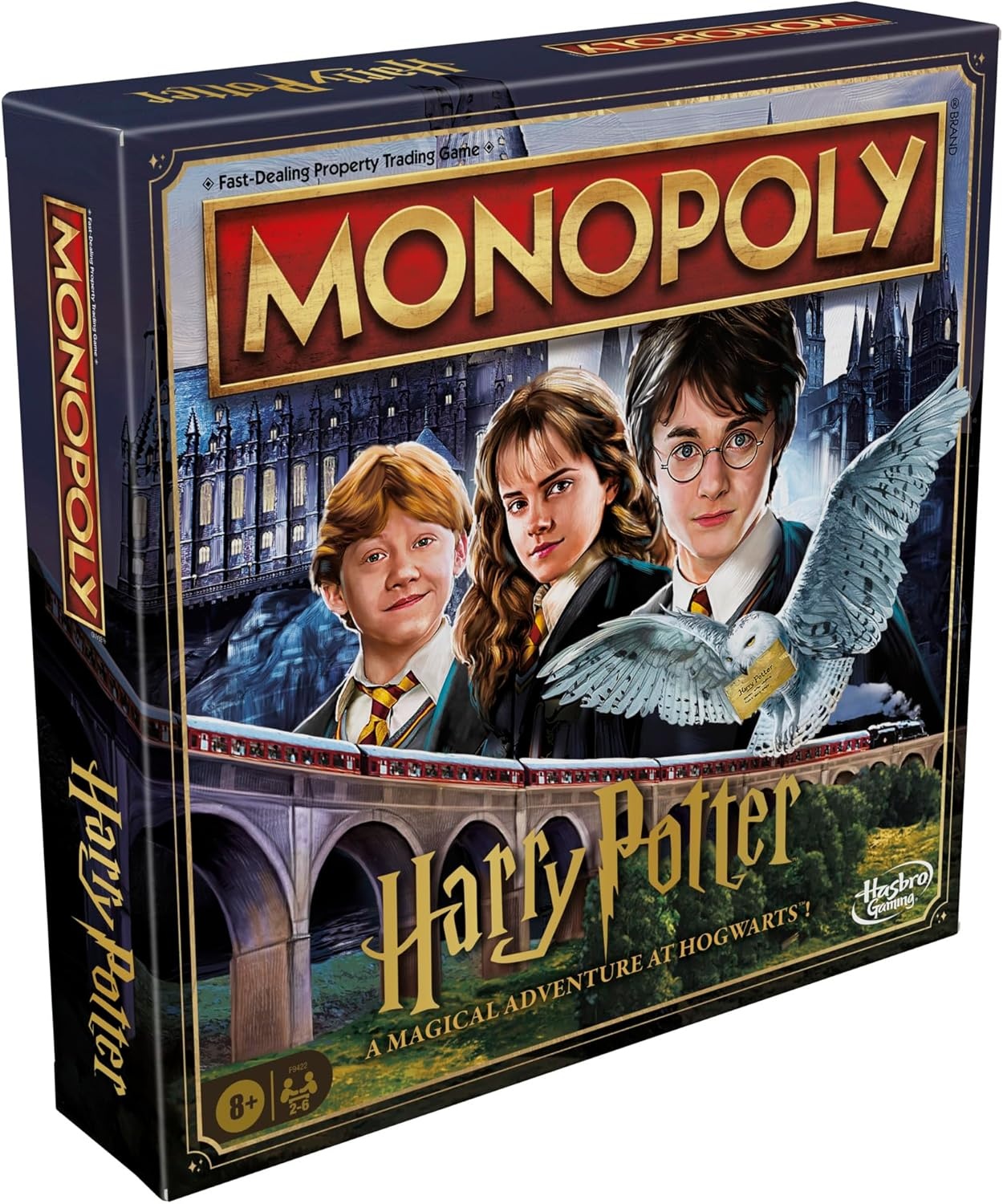 image:imageHasbro Gaming Monopoly Harry Potter Edition Board Game A Magical Adventure at Hogwarts Ages 8 and Up 2 to 6 Players Family Games Gifts for Kids and Adults