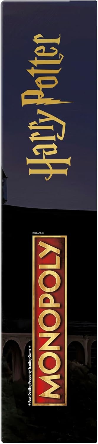 image:imageHasbro Gaming Monopoly Harry Potter Edition Board Game A Magical Adventure at Hogwarts Ages 8 and Up 2 to 6 Players Family Games Gifts for Kids and Adults