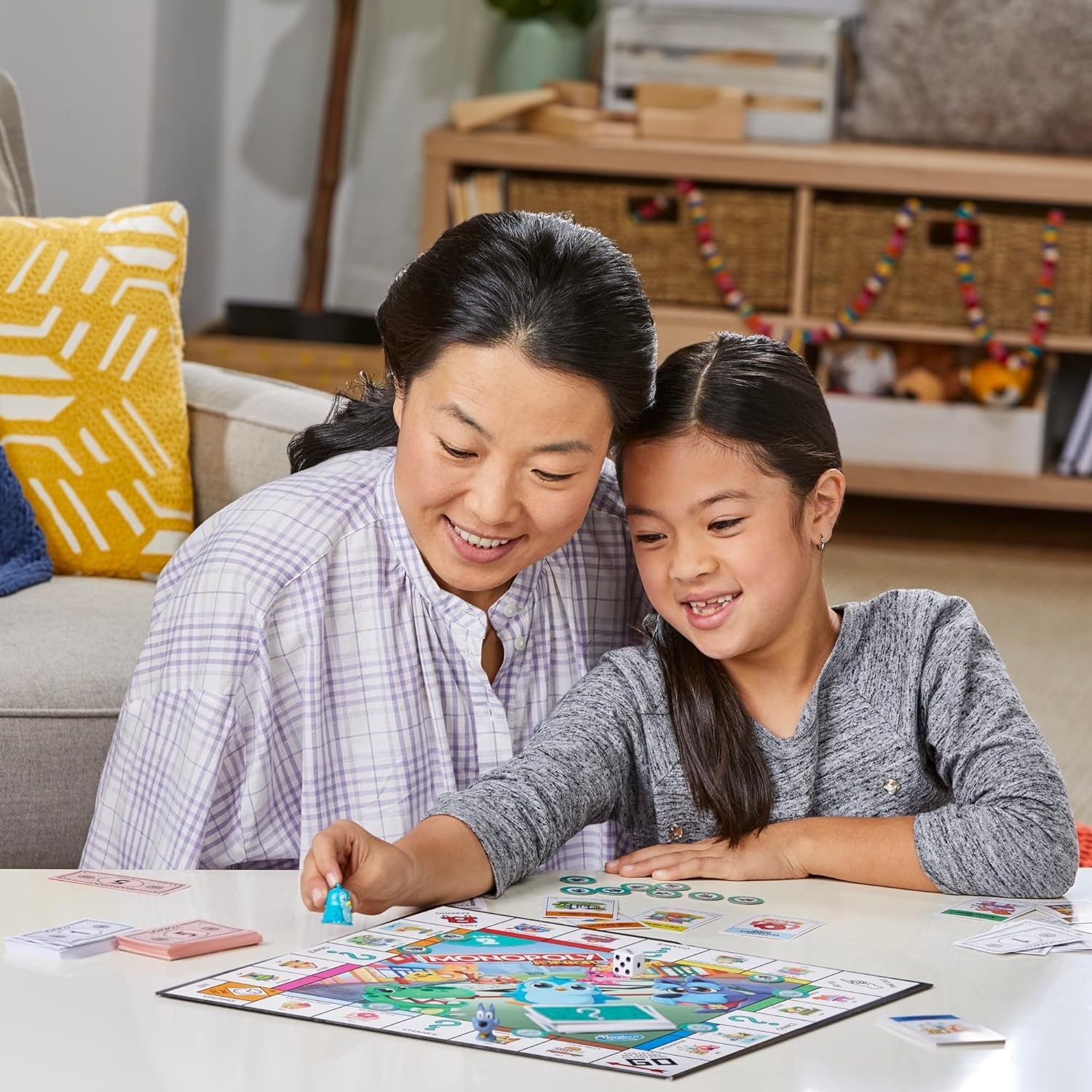 image:imageHasbro Gaming Monopoly Junior Board Game 2Sided Gameboard 2 Games in 1 Monopoly Game for Younger Kids Ages 4 and Up Kids Games for 2 to 6 Players