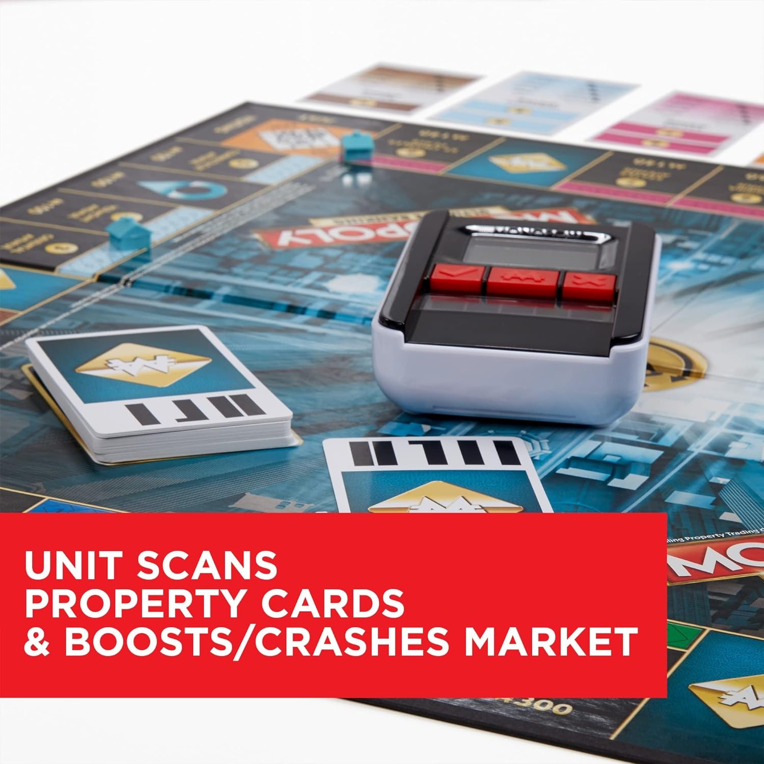 image:imageHasbro Gaming Monopoly Ultimate Banking Edition Board Game for Families and Kids Ages 8 and Up Electronic Banking Unit Amazon Exclusiveexclusive