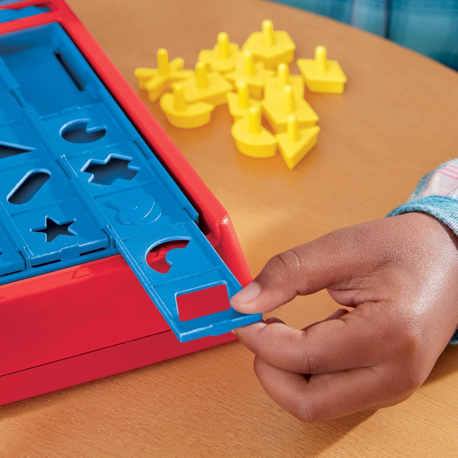 image:imageHasbro Gaming Perfection Pop Up Game for Kids Ages 5 and Up Customize The Tray for Over 250 Combinations Kids Games for 1 PlayersStandard