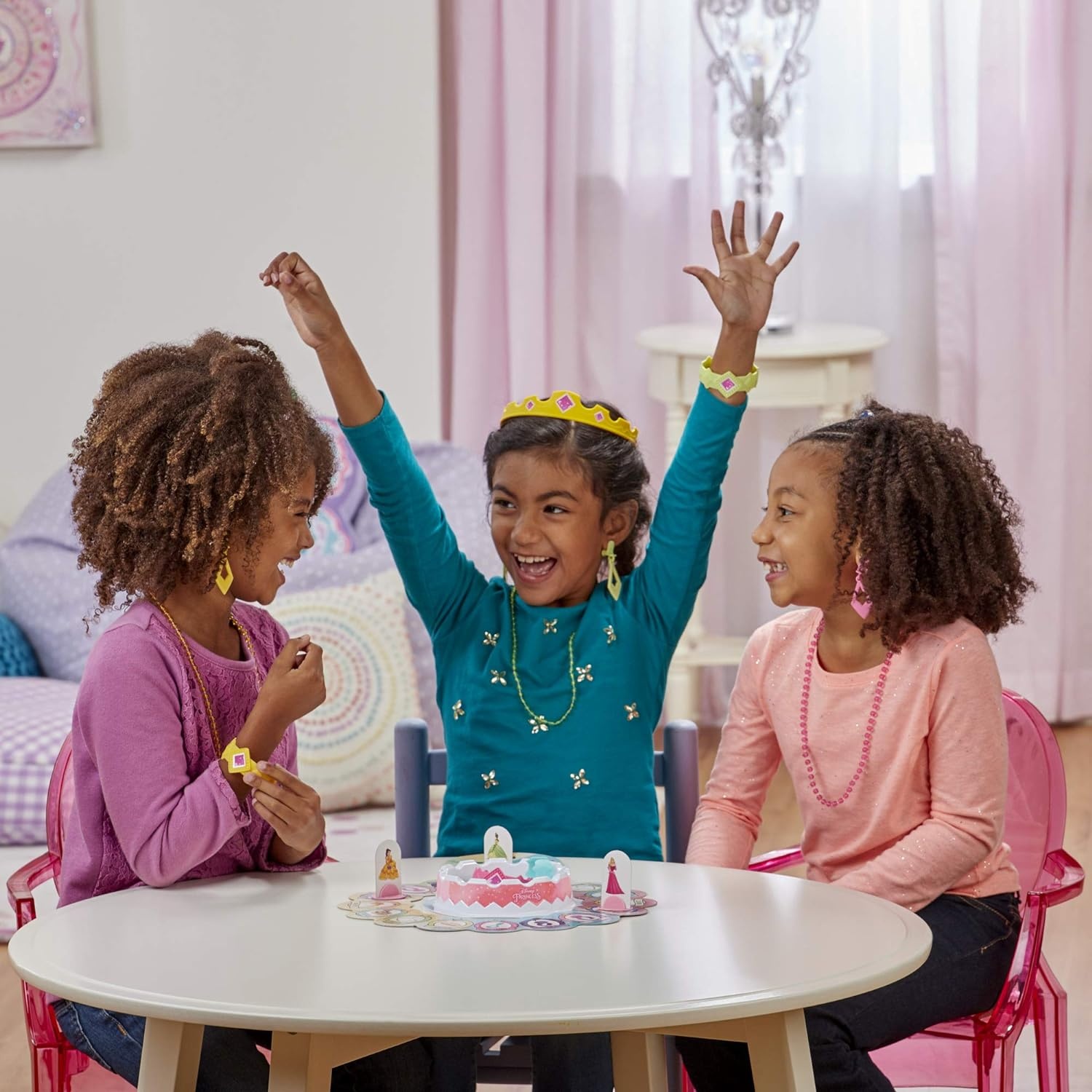image:imageHasbro Gaming Pretty Pretty Princess Edition Board Game Featuring Disney Princesses Jewelry DressUp Game for Kids Ages 5 and Up for 24 Players Amazon ExclusiveDisney Princess