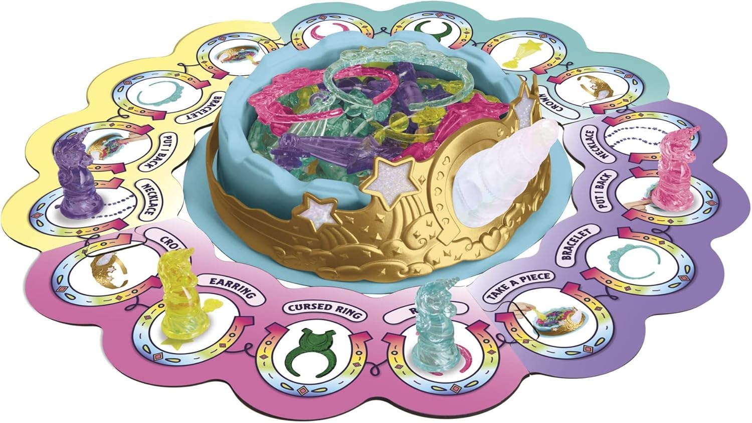 image:imageHasbro Gaming Pretty Princess Unicorn Edition Board Game Includes 20 Pieces Amazon Exclusive