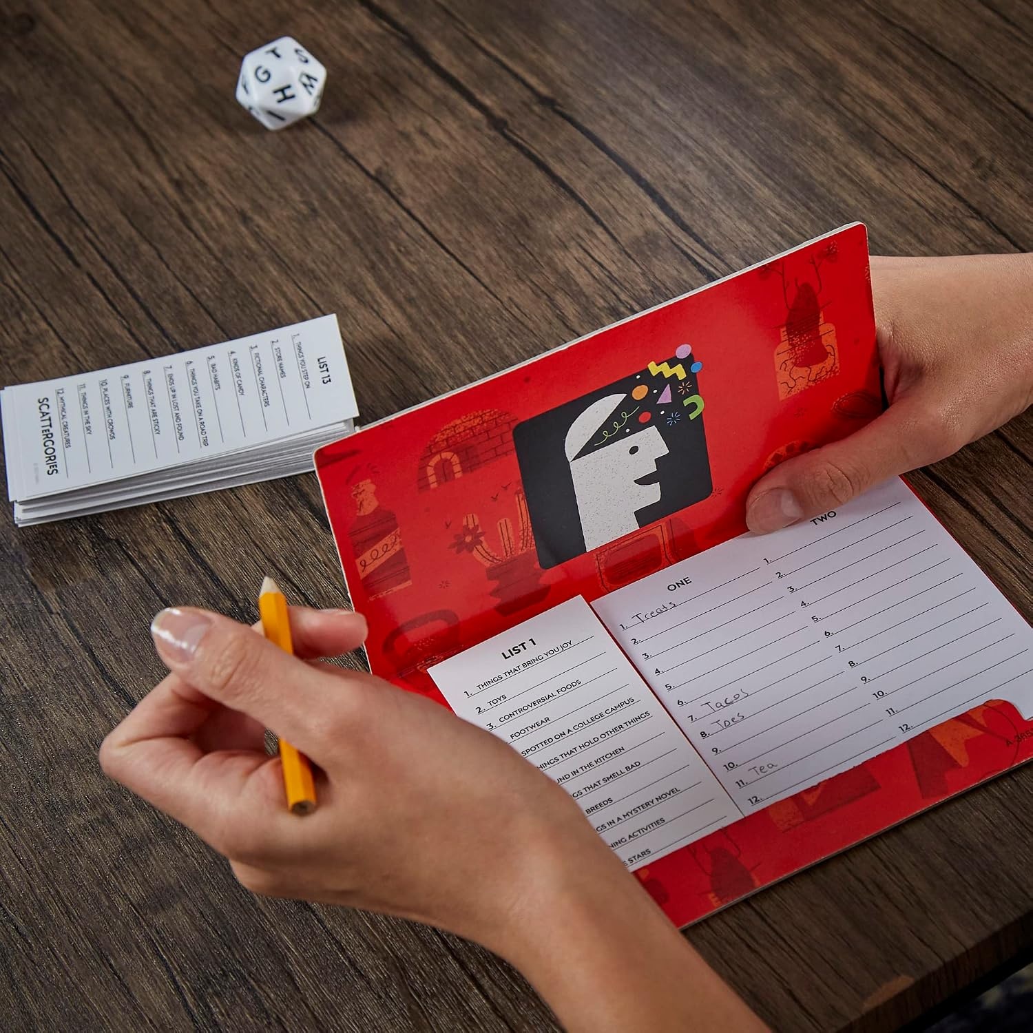 image:imageHasbro Gaming Scattergories Classic Game Party Game for Adults and Teens Ages 13 and up Board Game for 2 PlayersTall