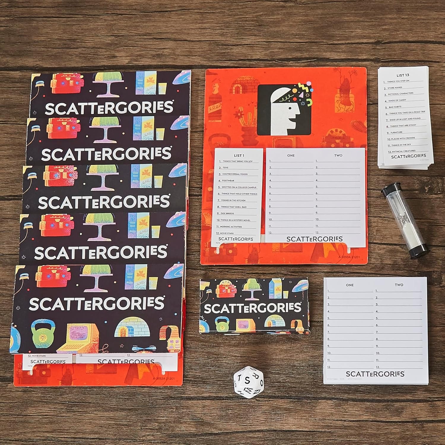 image:imageHasbro Gaming Scattergories Classic Game Party Game for Adults and Teens Ages 13 and up Board Game for 2 PlayersTall