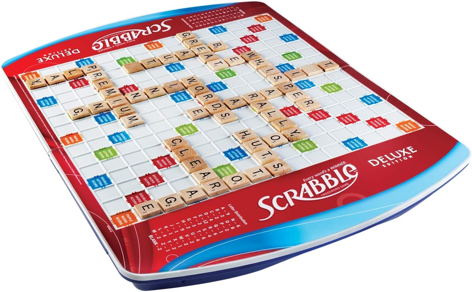 image:imageHasbro Gaming Scrabble Deluxe Edition Board Game Amazon ExclusiveScrabble