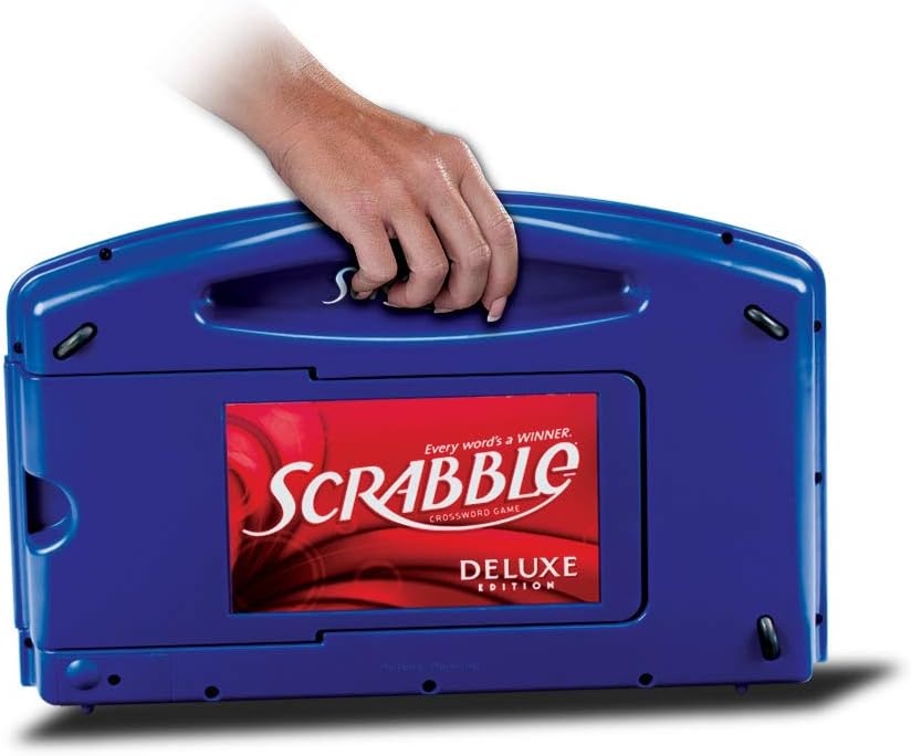 image:imageHasbro Gaming Scrabble Deluxe Edition Board Game Amazon ExclusiveScrabble