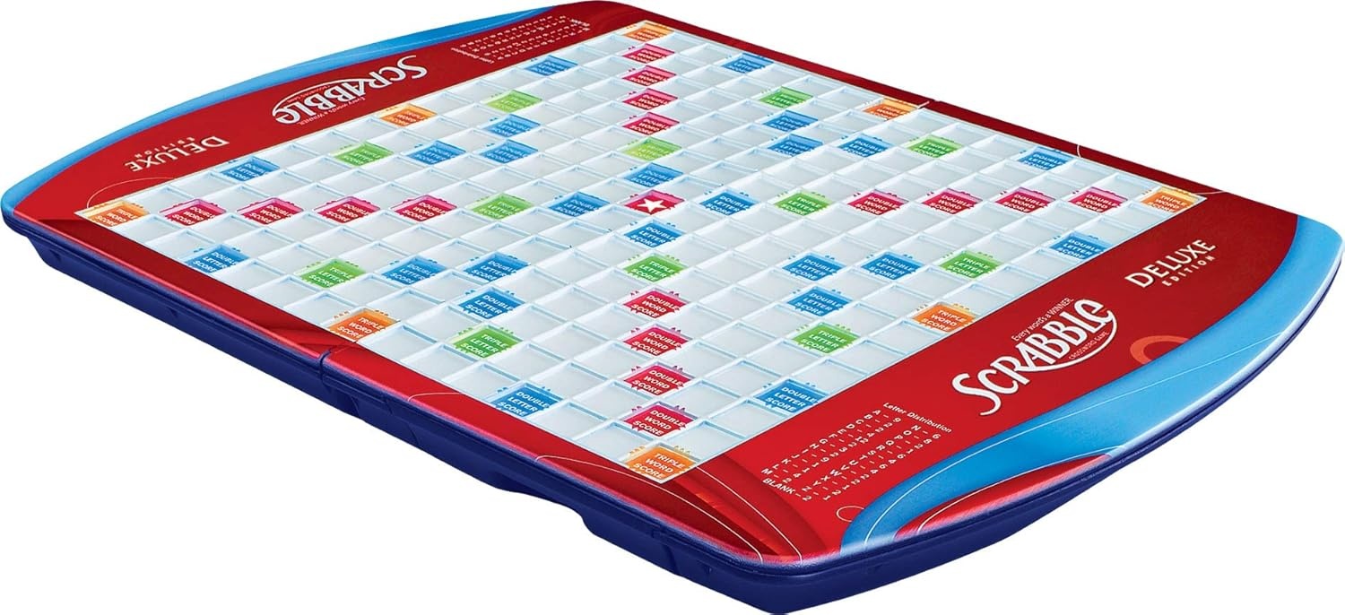 image:imageHasbro Gaming Scrabble Deluxe Edition Board Game Amazon ExclusiveScrabble
