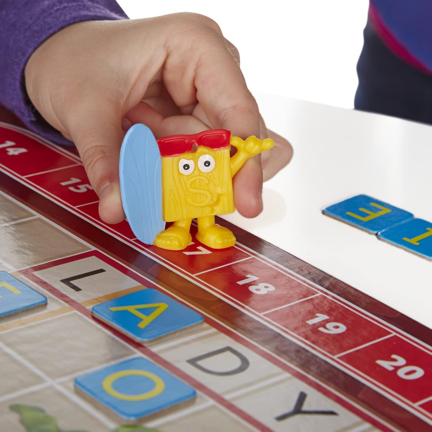 image:imageHasbro Gaming Scrabble Junior Board Game 24 Players Family Educational Word Games for Kids Back to School Gifts for Classroom Ages 5