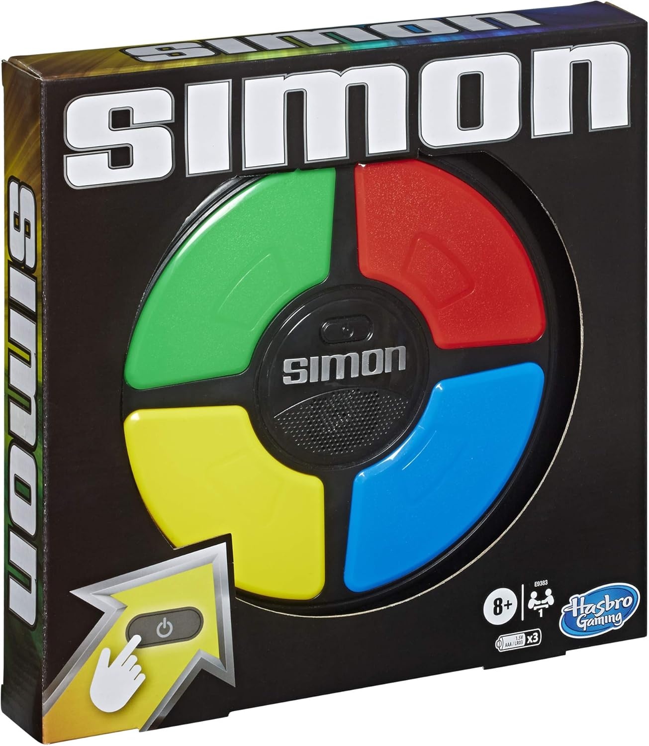 image:imageHasbro Gaming Simon Handheld Electronic Memory Game With Lights and Sounds for Kids Ages 8 and Up