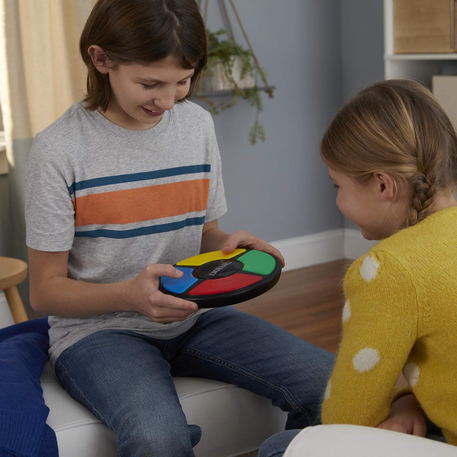 image:imageHasbro Gaming Simon Handheld Electronic Memory Game With Lights and Sounds for Kids Ages 8 and Up