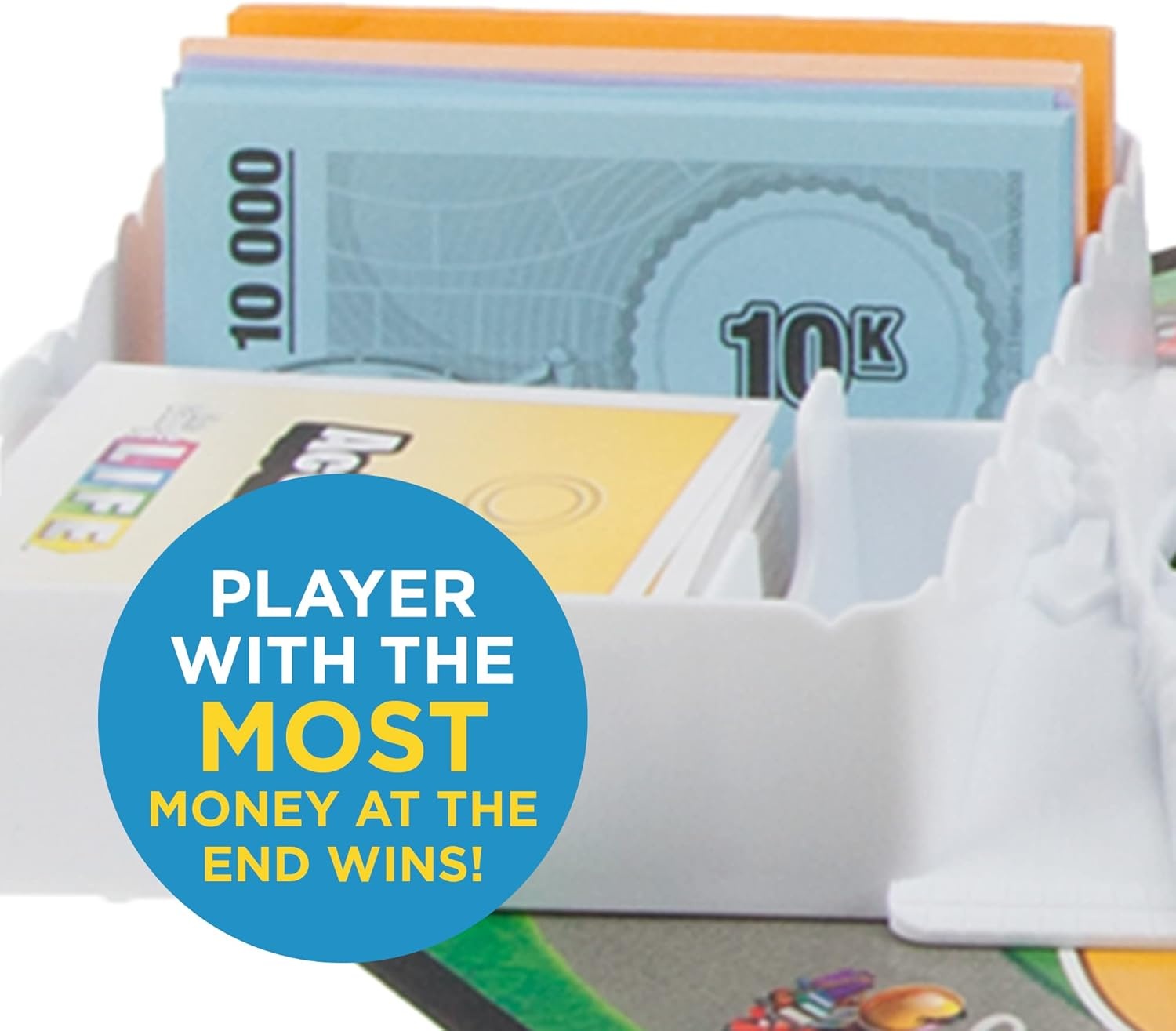 image:imageHasbro Gaming The Game of Life Board Game Family Games for Kids Ages 8 Includes 31 Careers Family Board Games for 24 Players Amazon ExclusiveFFP