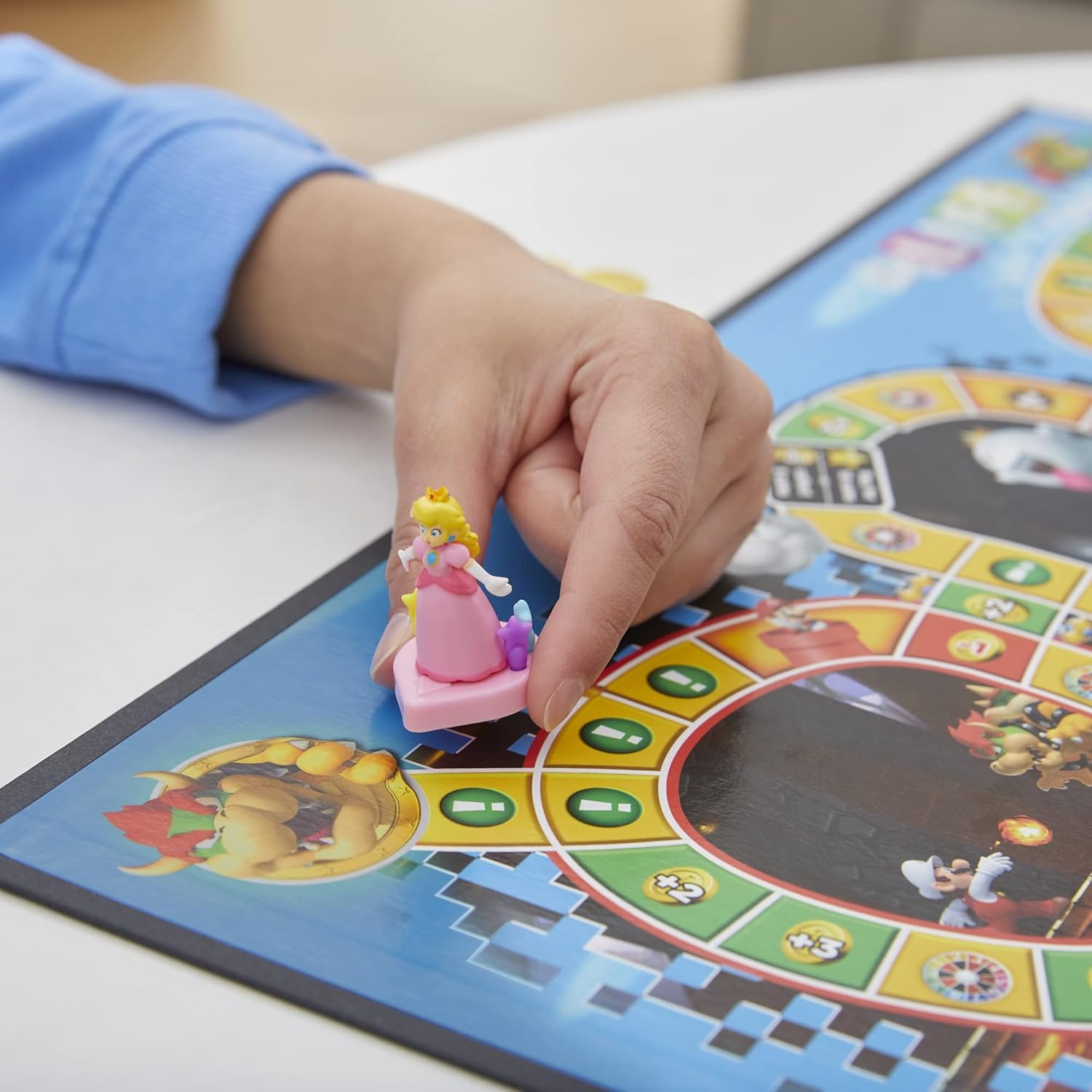 image:imageHasbro Gaming The Game of Life Super Mario Edition Board Game for Kids Ages 8 and Up Play Minigames Collect Stars Battle Bowser