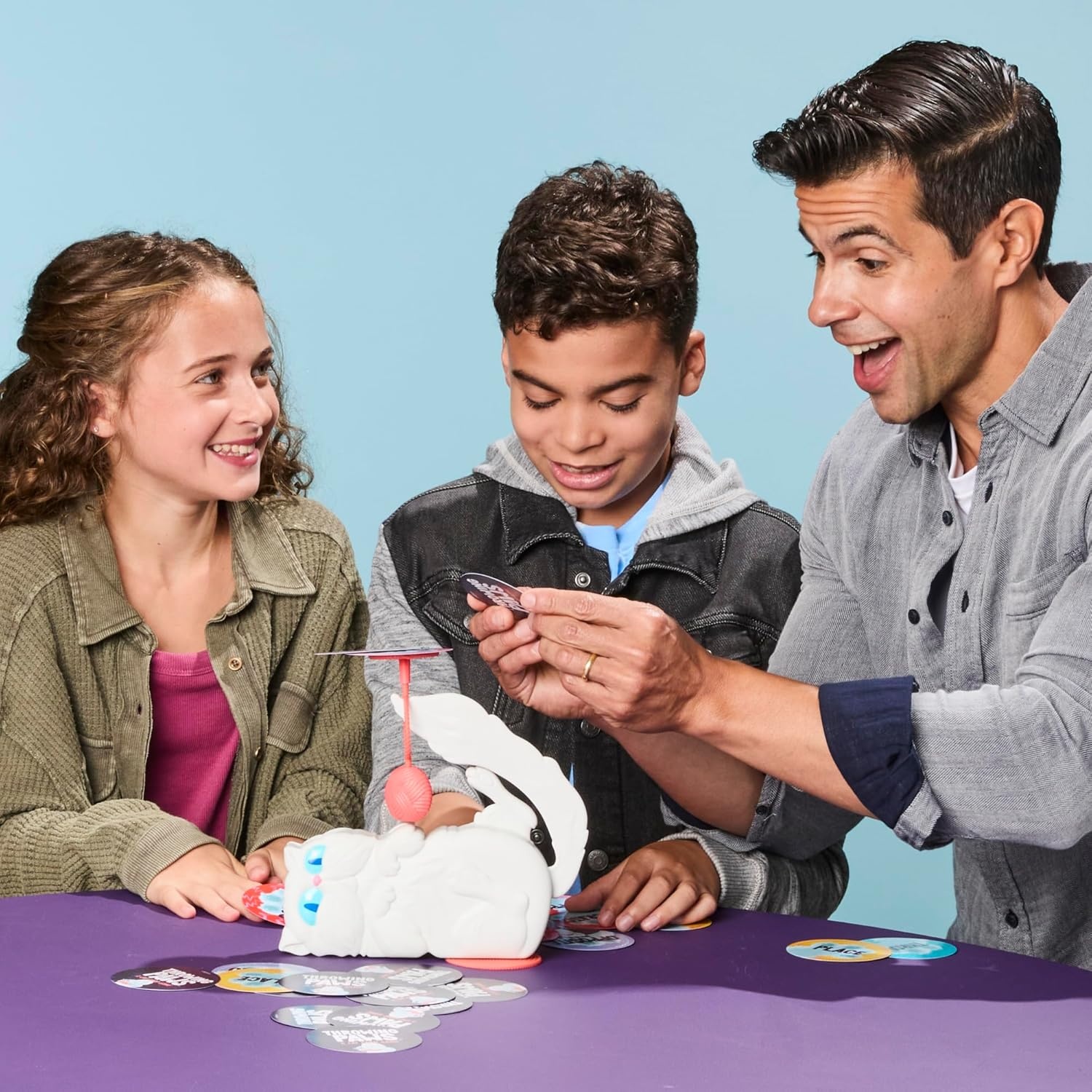 image:imageHasbro Gaming Throwing Paws A Cat Card Game Fun Skill and Action Card Games for Kids Teens and Adults Ages 8 36 Players 15 Mins