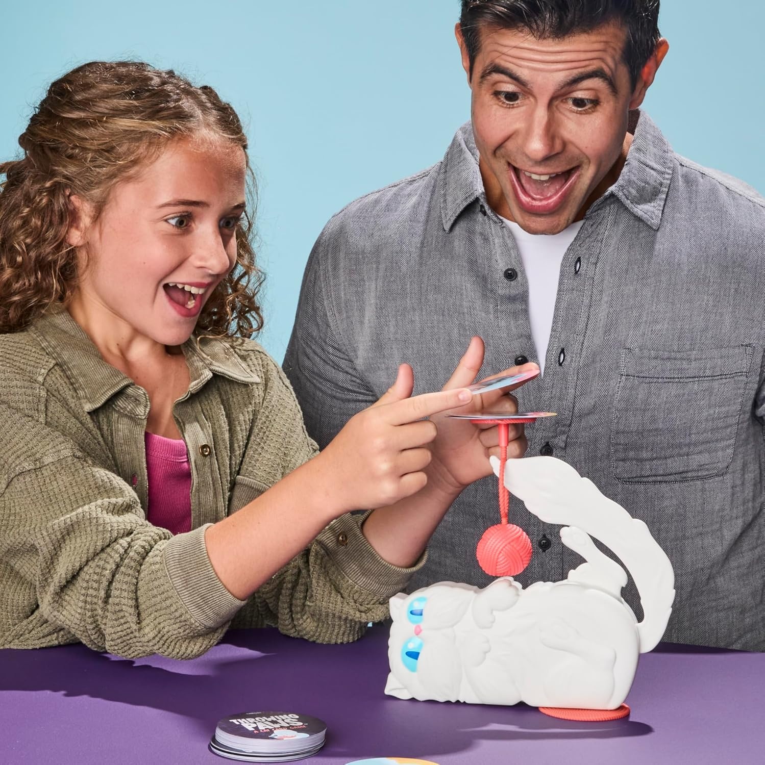 image:imageHasbro Gaming Throwing Paws A Cat Card Game Fun Skill and Action Card Games for Kids Teens and Adults Ages 8 36 Players 15 Mins