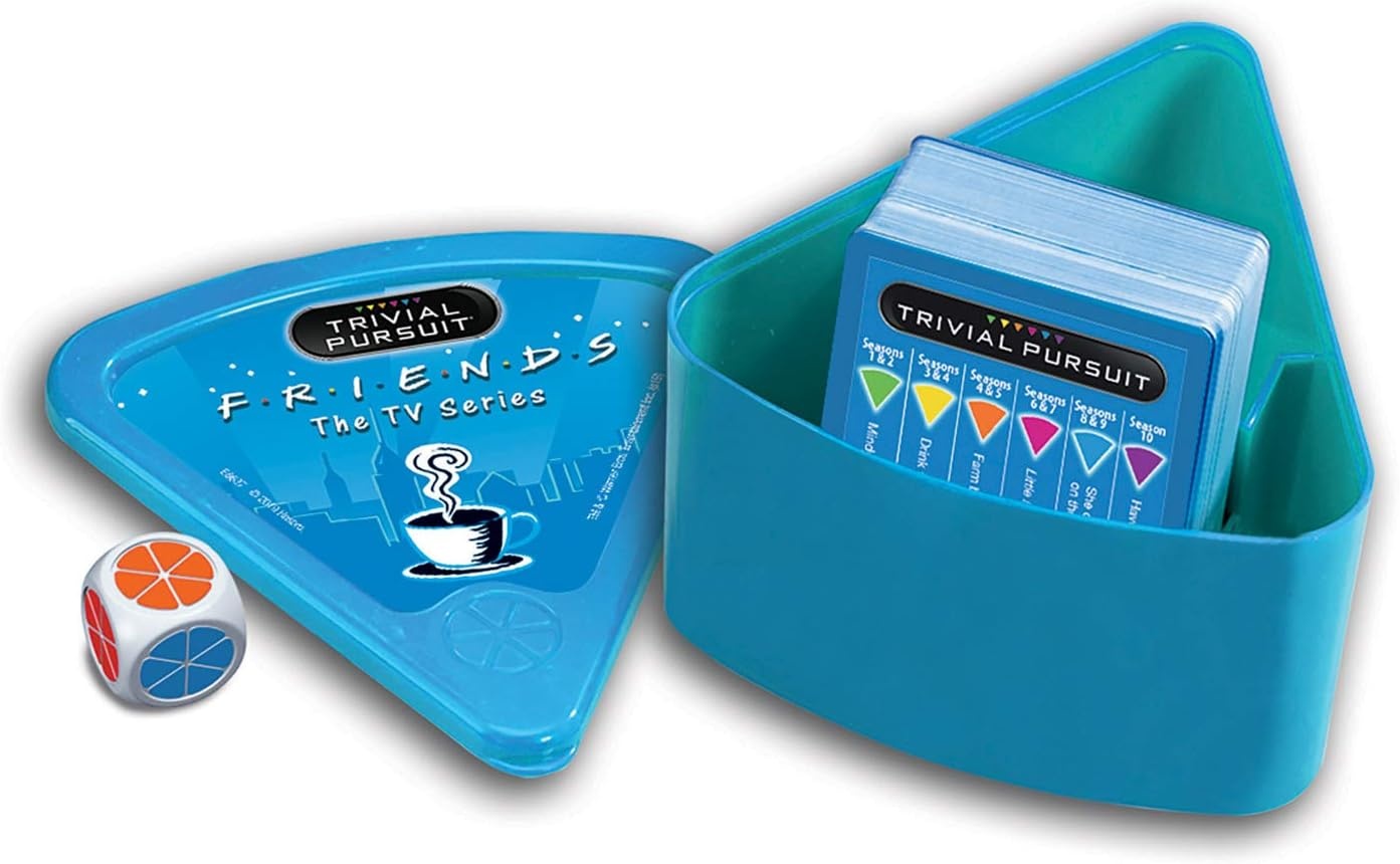 image:imageHasbro Gaming Trivial Pursuit Friends The TV Series Edition Party Game 600 Trivia Questions for Tweens and Teens Ages 12 and Up Amazon Exclusive