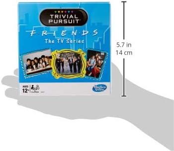 image:imageHasbro Gaming Trivial Pursuit Friends The TV Series Edition Party Game 600 Trivia Questions for Tweens and Teens Ages 12 and Up Amazon Exclusive