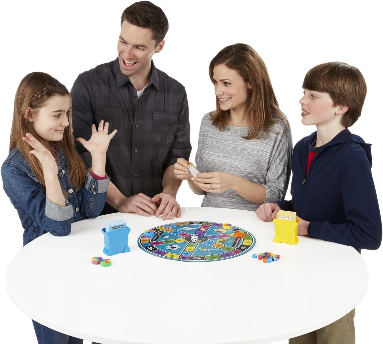 image:imageHasbro Gaming Trivial Pursuit Game Family Edition Board Game Family Trivia Games for Adults and Kids 2 Players Ages 8 Amazon ExclusiveTrivial Pursuit