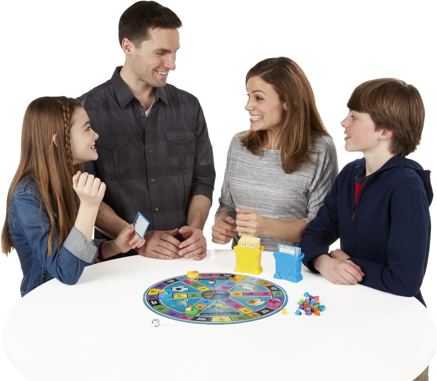 image:imageHasbro Gaming Trivial Pursuit Game Family Edition Board Game Family Trivia Games for Adults and Kids 2 Players Ages 8 Amazon ExclusiveTrivial Pursuit