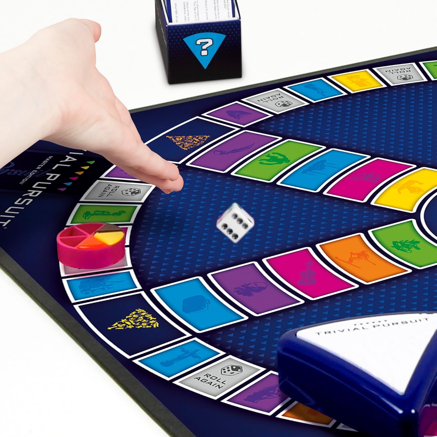 image:imageHasbro Gaming Trivial Pursuit Master Edition Trivia Game Board Games for Adults and Teens Includes Electronic Timer Trivia Games for 2 to 6 Players Ages 16 and Up Amazon ExclusiveStandard Packaging