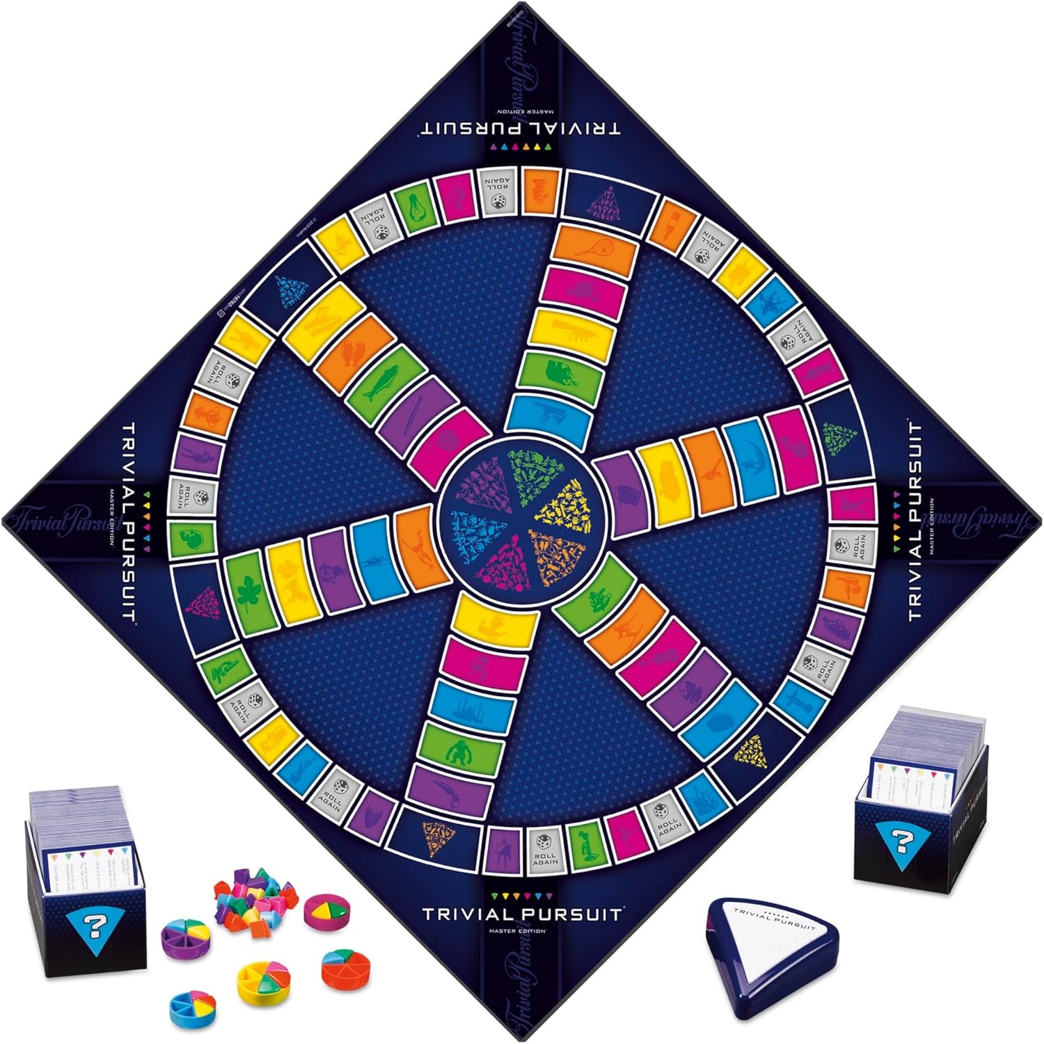 image:imageHasbro Gaming Trivial Pursuit Master Edition Trivia Game Board Games for Adults and Teens Includes Electronic Timer Trivia Games for 2 to 6 Players Ages 16 and Up Amazon ExclusiveStandard Packaging