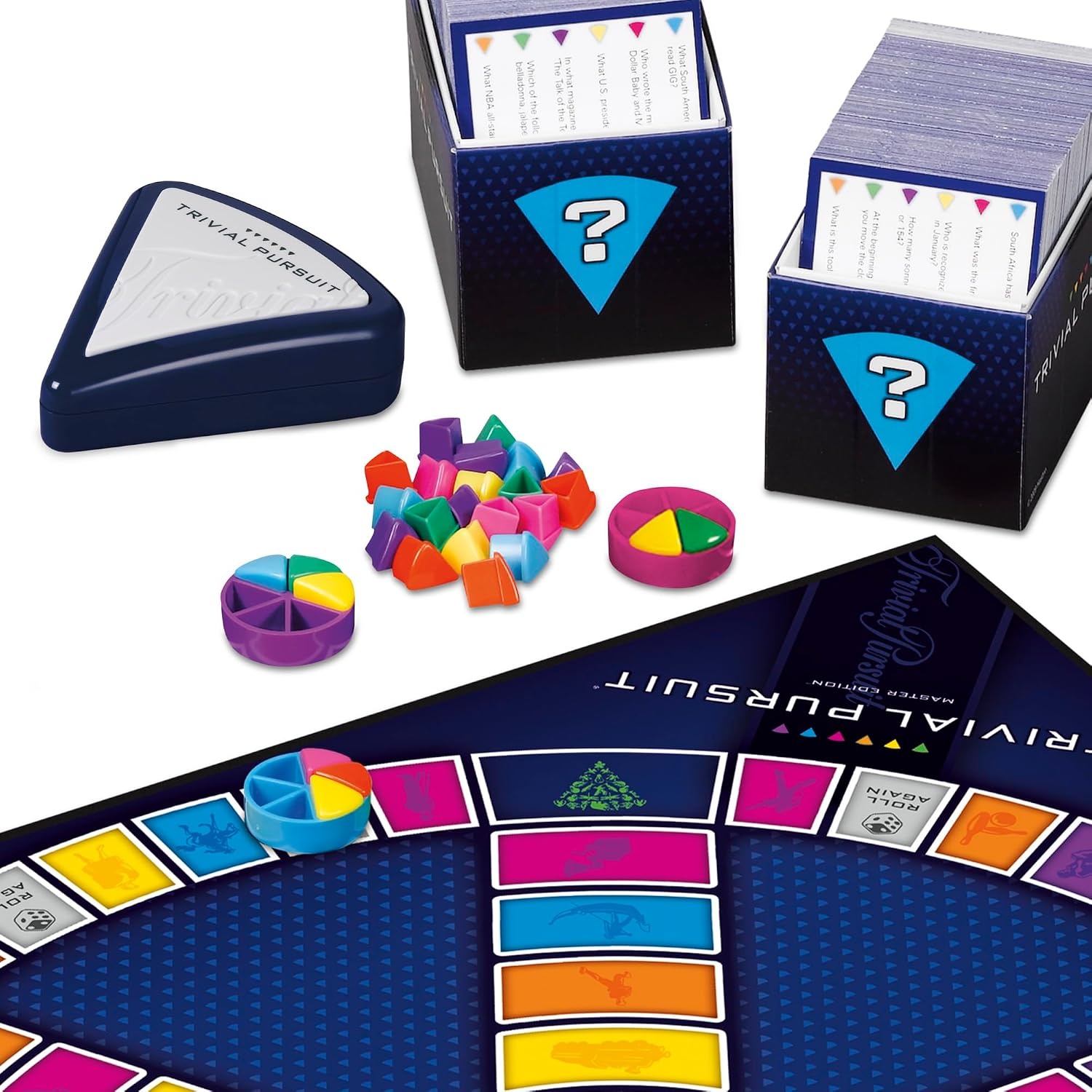 image:imageHasbro Gaming Trivial Pursuit Master Edition Trivia Game Board Games for Adults and Teens Includes Electronic Timer Trivia Games for 2 to 6 Players Ages 16 and Up Amazon ExclusiveStandard Packaging