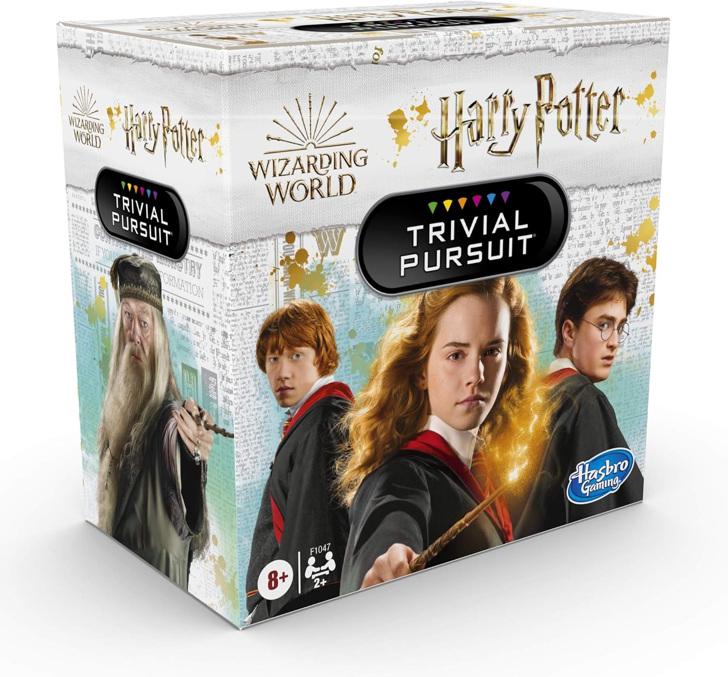 image:imageHasbro Gaming Trivial Pursuit Wizarding World Harry Potter Edition Compact Trivia Game 2 Players 600 Trivia Questions 8 Amazon Exclusive