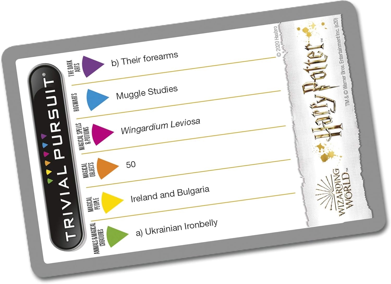 image:imageHasbro Gaming Trivial Pursuit Wizarding World Harry Potter Edition Compact Trivia Game 2 Players 600 Trivia Questions 8 Amazon Exclusive