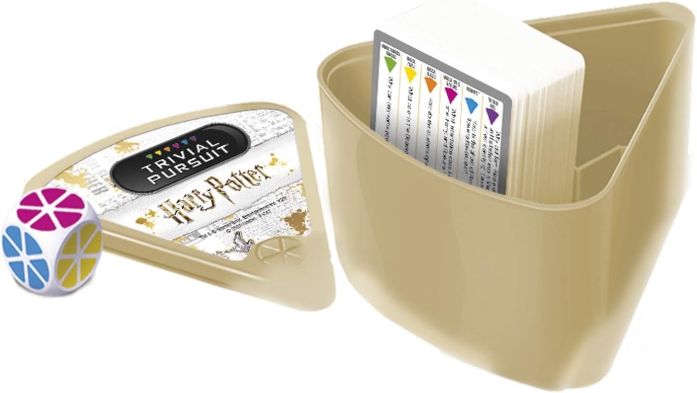 image:imageHasbro Gaming Trivial Pursuit Wizarding World Harry Potter Edition Compact Trivia Game 2 Players 600 Trivia Questions 8 Amazon Exclusive