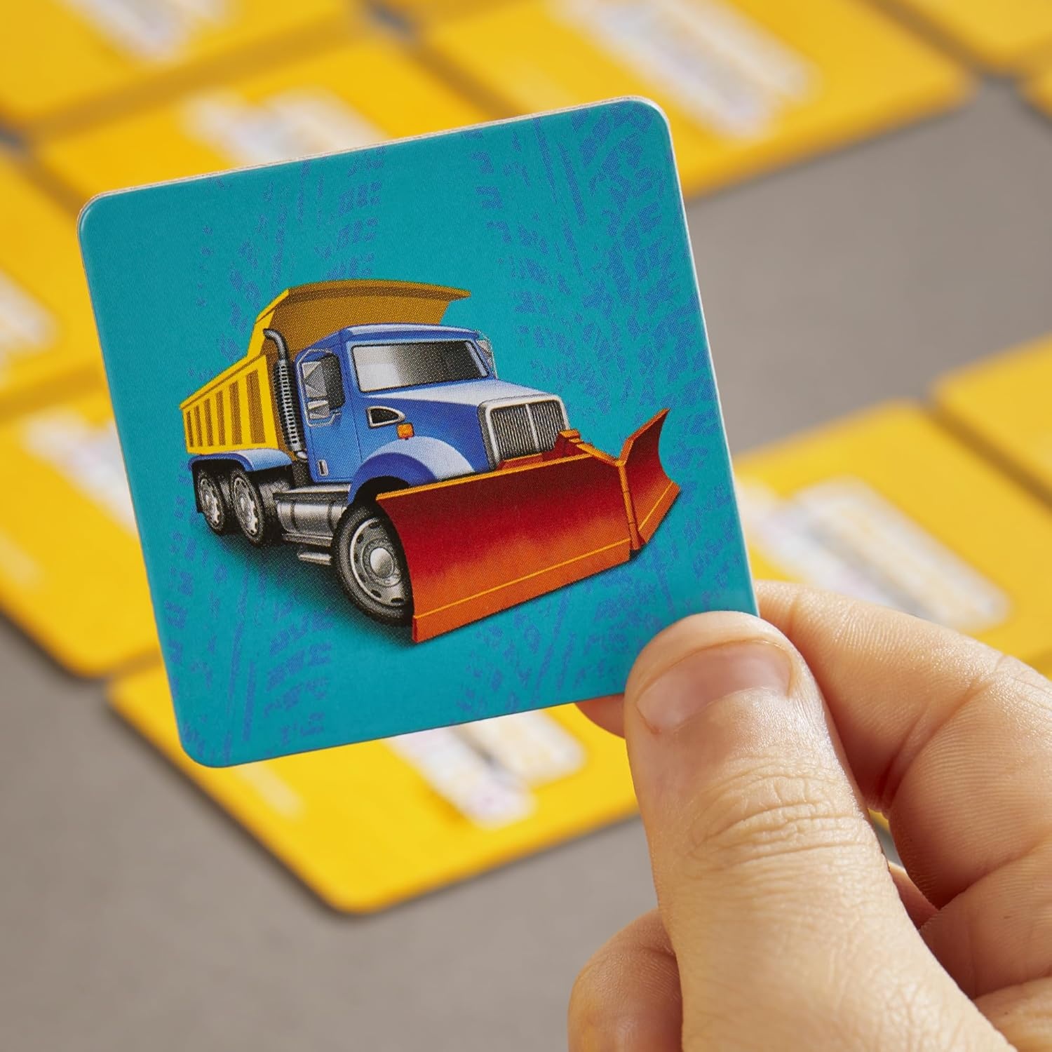 image:imageHasbro Gaming Trucks Matching Game Fun Preschool Board Game for 1 Players Memory Card Games for Kids Set Ages 3 Amazon Exclusive
