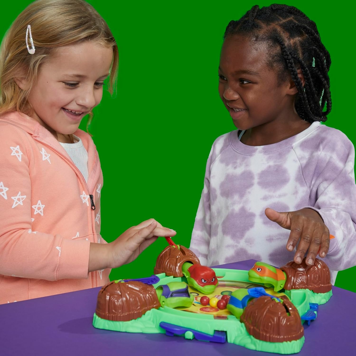 image:imageHungry Hungry Hippos Teenage Mutant Ninja Turtles Edition Game Ages 4 and Up 2 to 4 Players Kids Board Games Gifts for Preschoolers Easter Gifts for Boys and Girls Amazon Exclusive