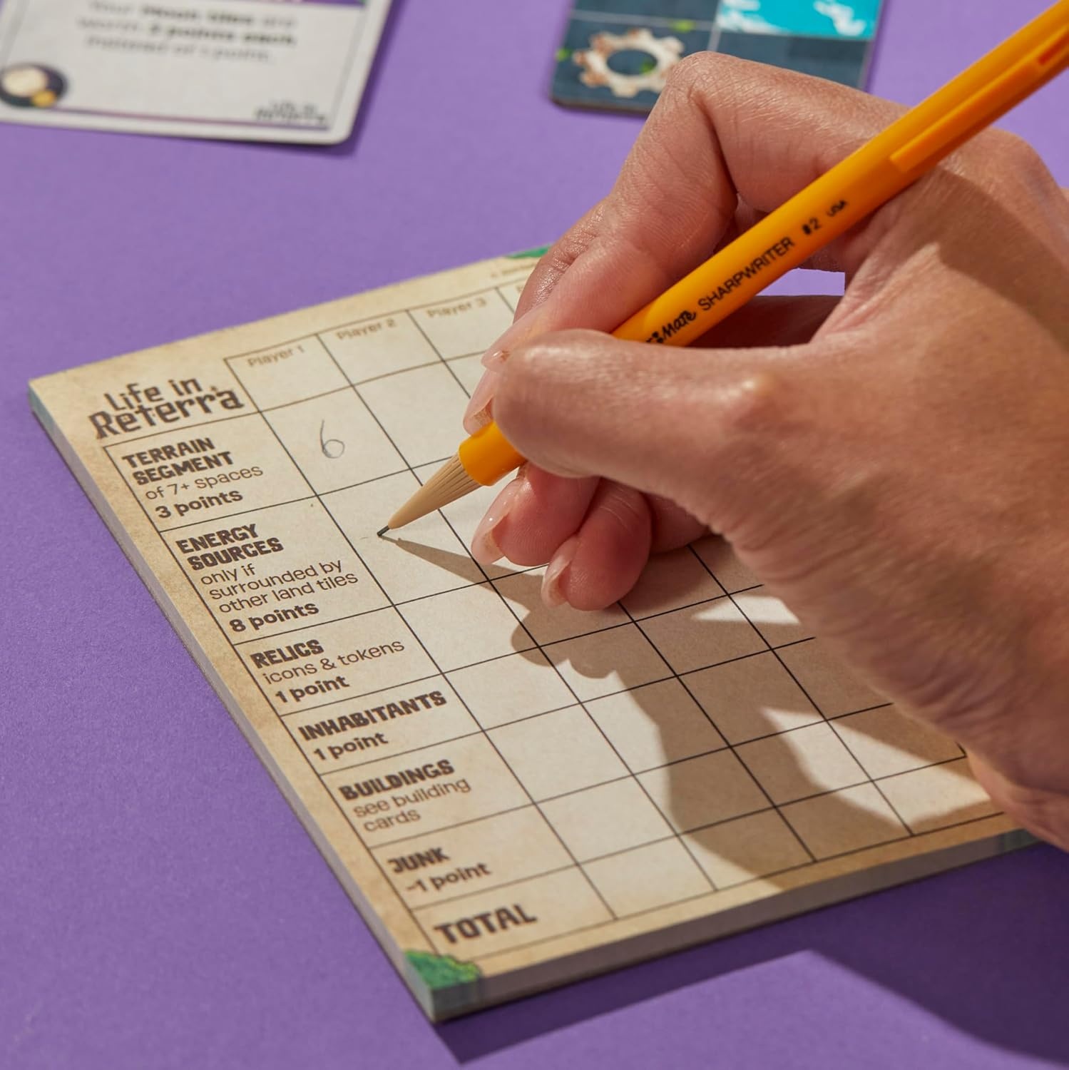 image:imageLife in Reterra Moonrise Expansion Ages 10 24 Players 35 Mins Strategy Board Games for Adults and Families Life in Reterra Game Required