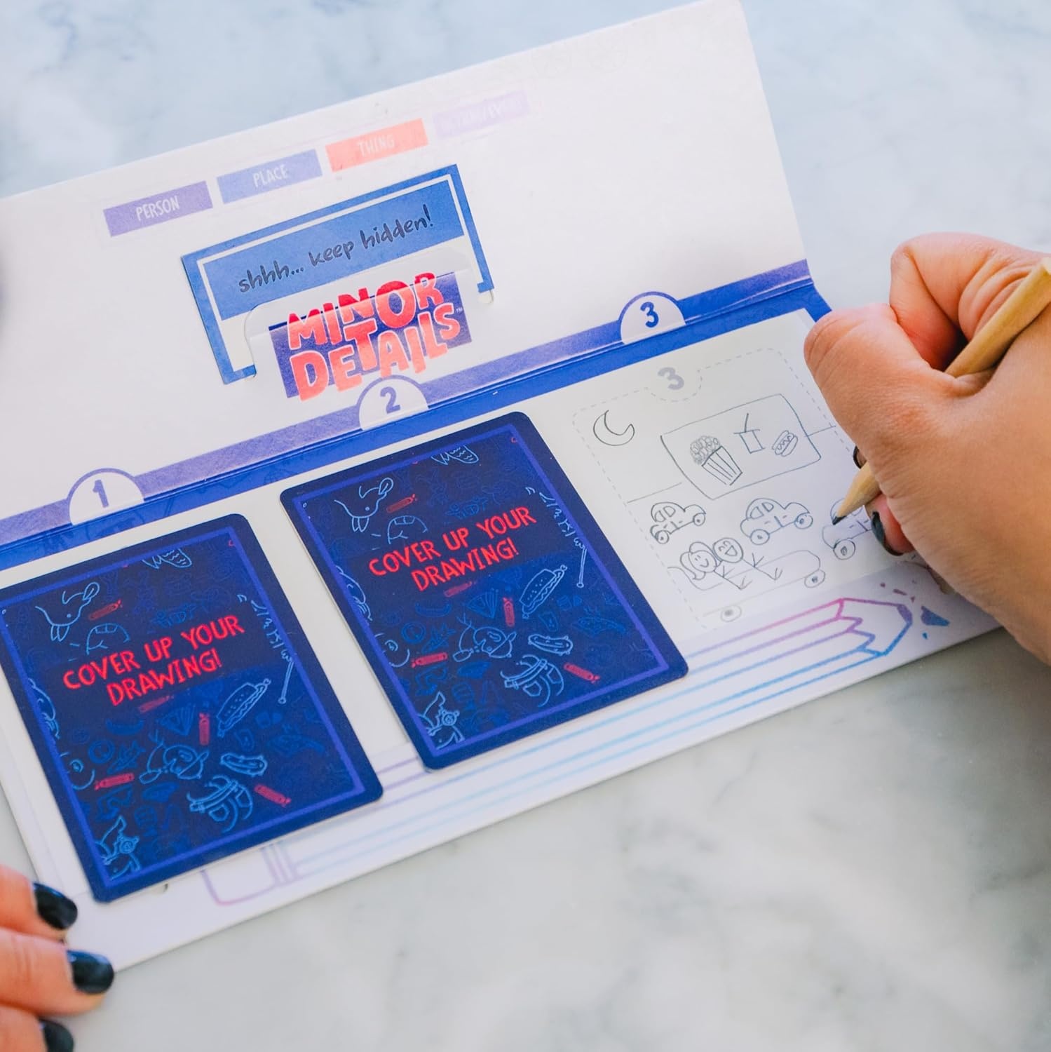 image:imageMinor Details Board Game A Party Game for People Who Cant Draw Much Ages 13 36 Players 20 Mins Fun Drawing Games for Adults and Teens