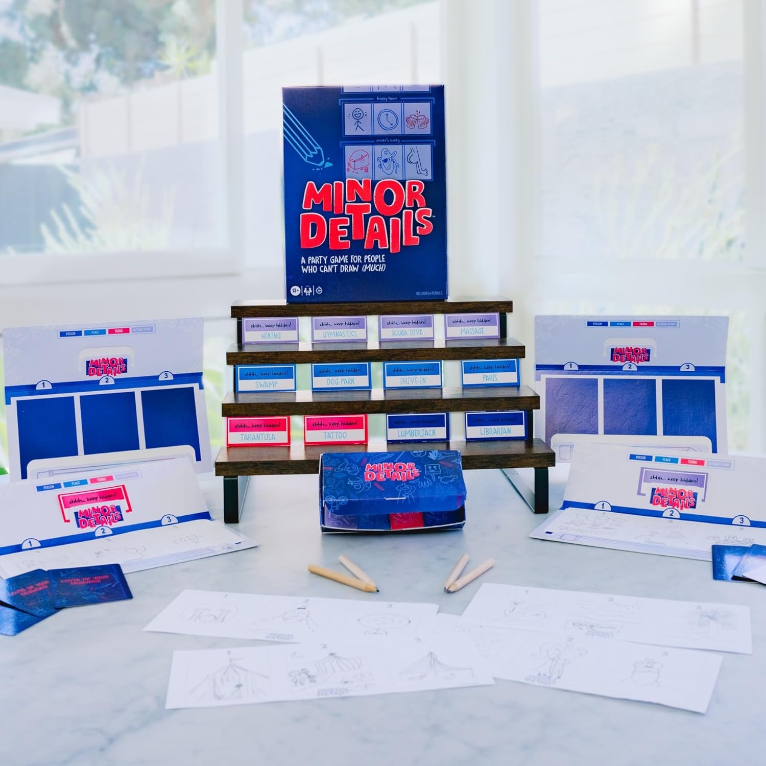 image:imageMinor Details Board Game A Party Game for People Who Cant Draw Much Ages 13 36 Players 20 Mins Fun Drawing Games for Adults and Teens