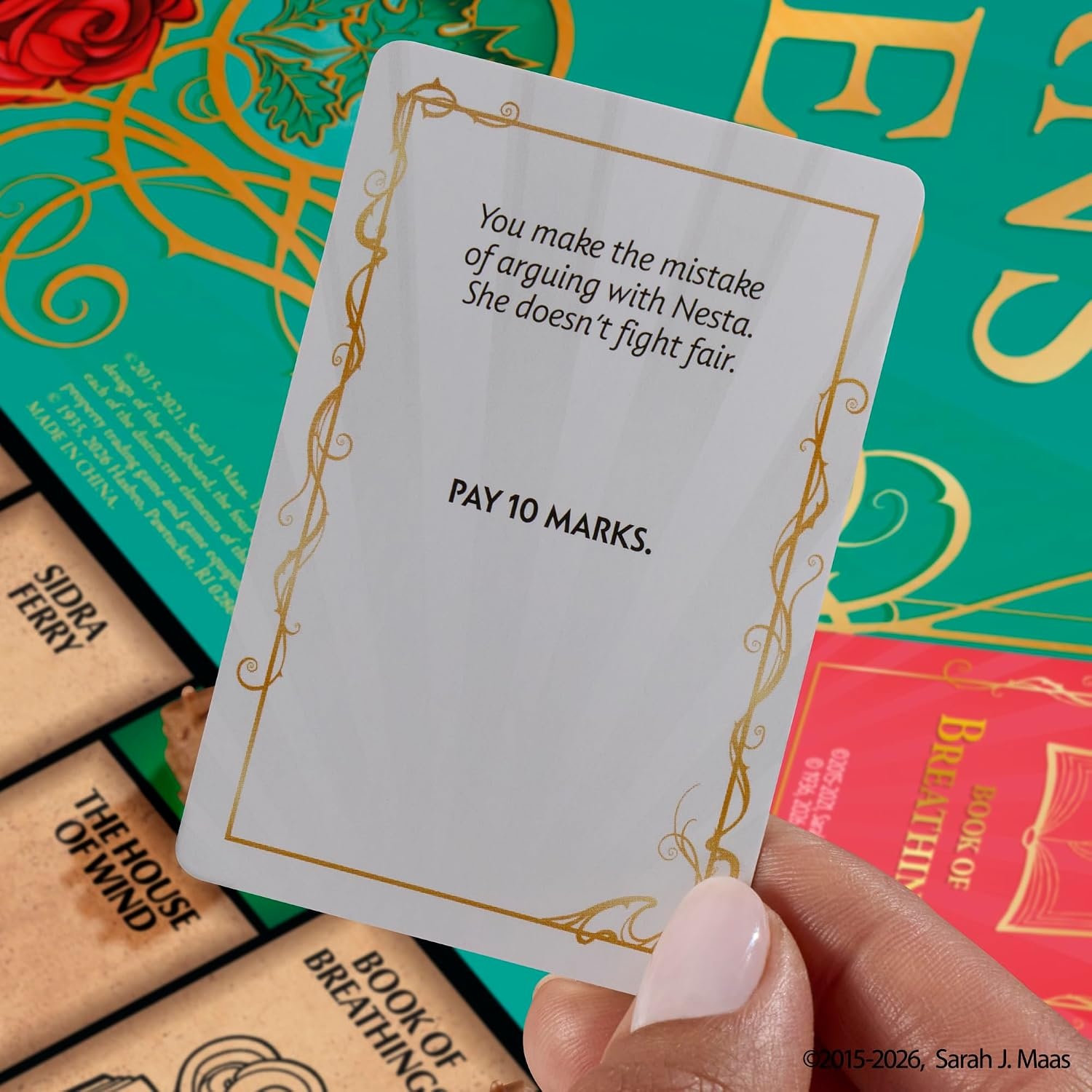 image:imageMonopoly A Court of Thorns and Roses Special Edition Board Game for Adults Officially Licensed Ages 17 26 Players Amazon Exclusive