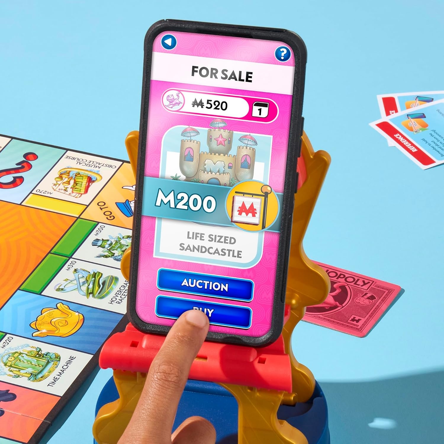 image:imageMonopoly App Banking Board Game AppEnabled Game Links to Smart Devices Ages 8 2 to 6 Players 45 Mins Family Games for Kids