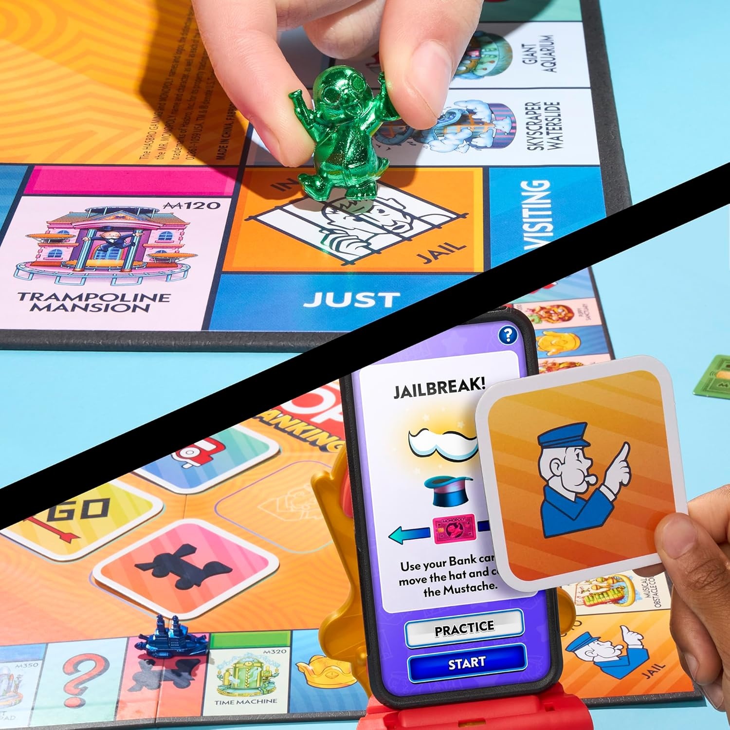 image:imageMonopoly App Banking Board Game AppEnabled Game Links to Smart Devices Ages 8 2 to 6 Players 45 Mins Family Games for Kids