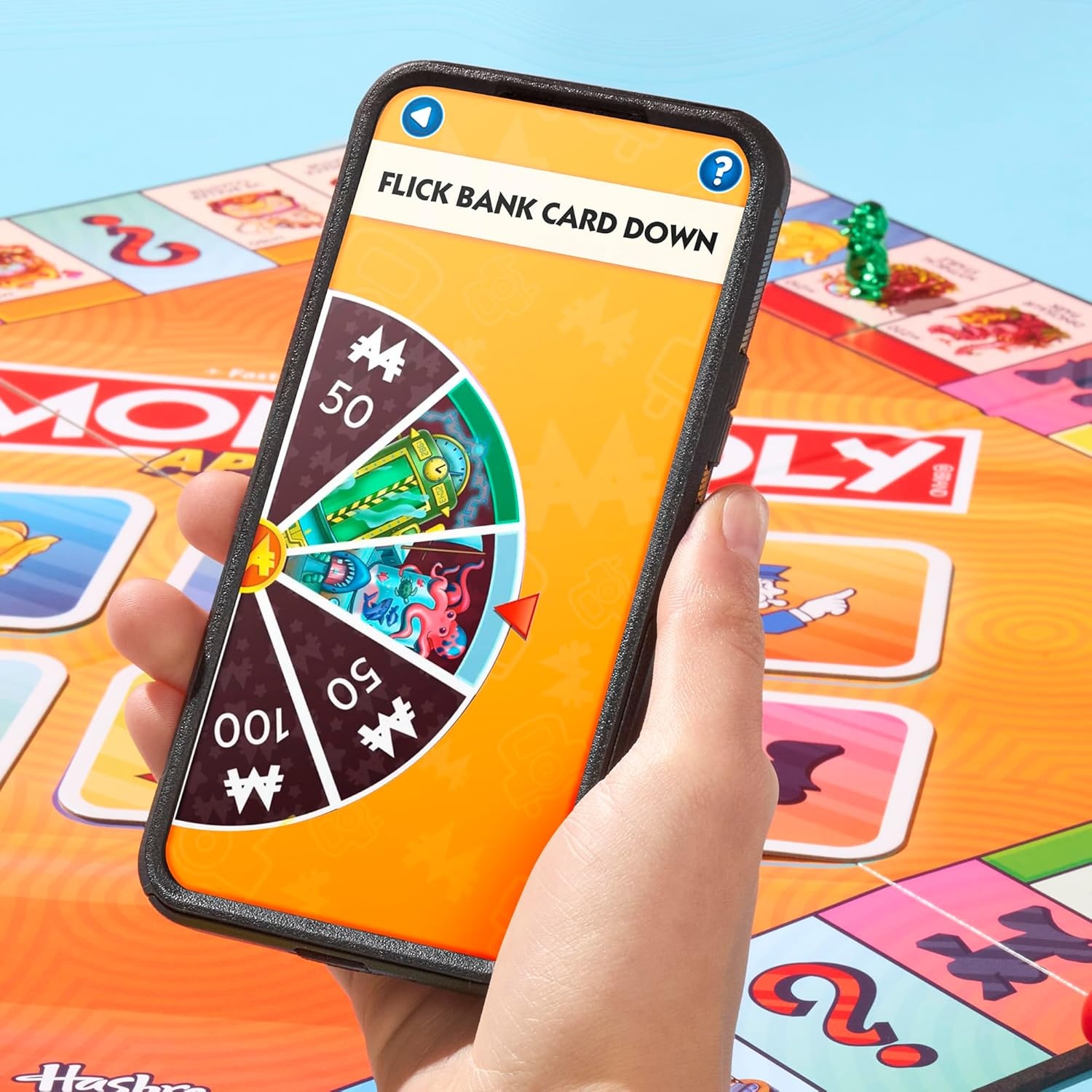 image:imageMonopoly App Banking Board Game AppEnabled Game Links to Smart Devices Ages 8 2 to 6 Players 45 Mins Family Games for Kids